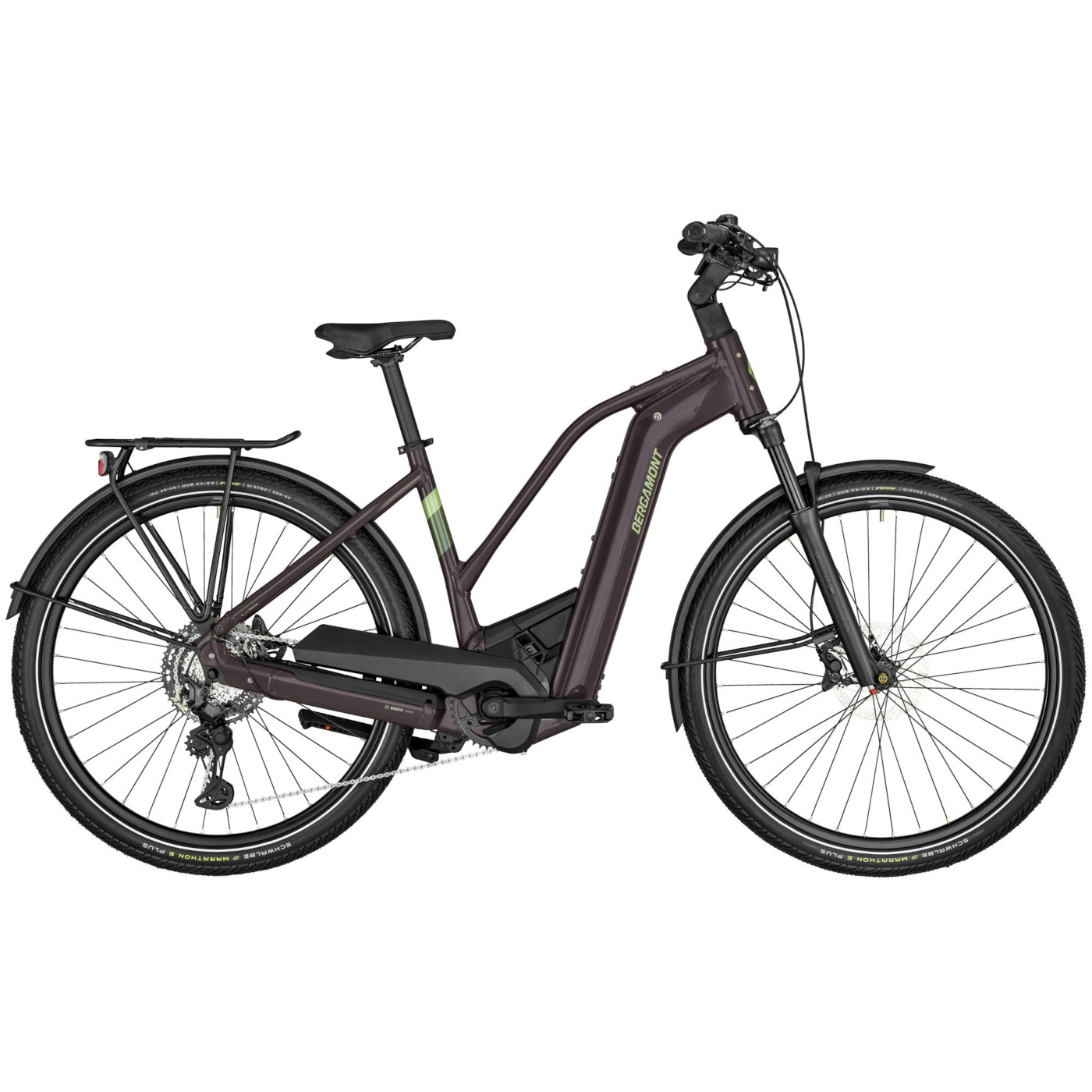 Produktbild von Bergamont E-HORIZON PREMIUM EXPERT LADY - Damen E-Bike Trekking - 2023 - shiny cassis red