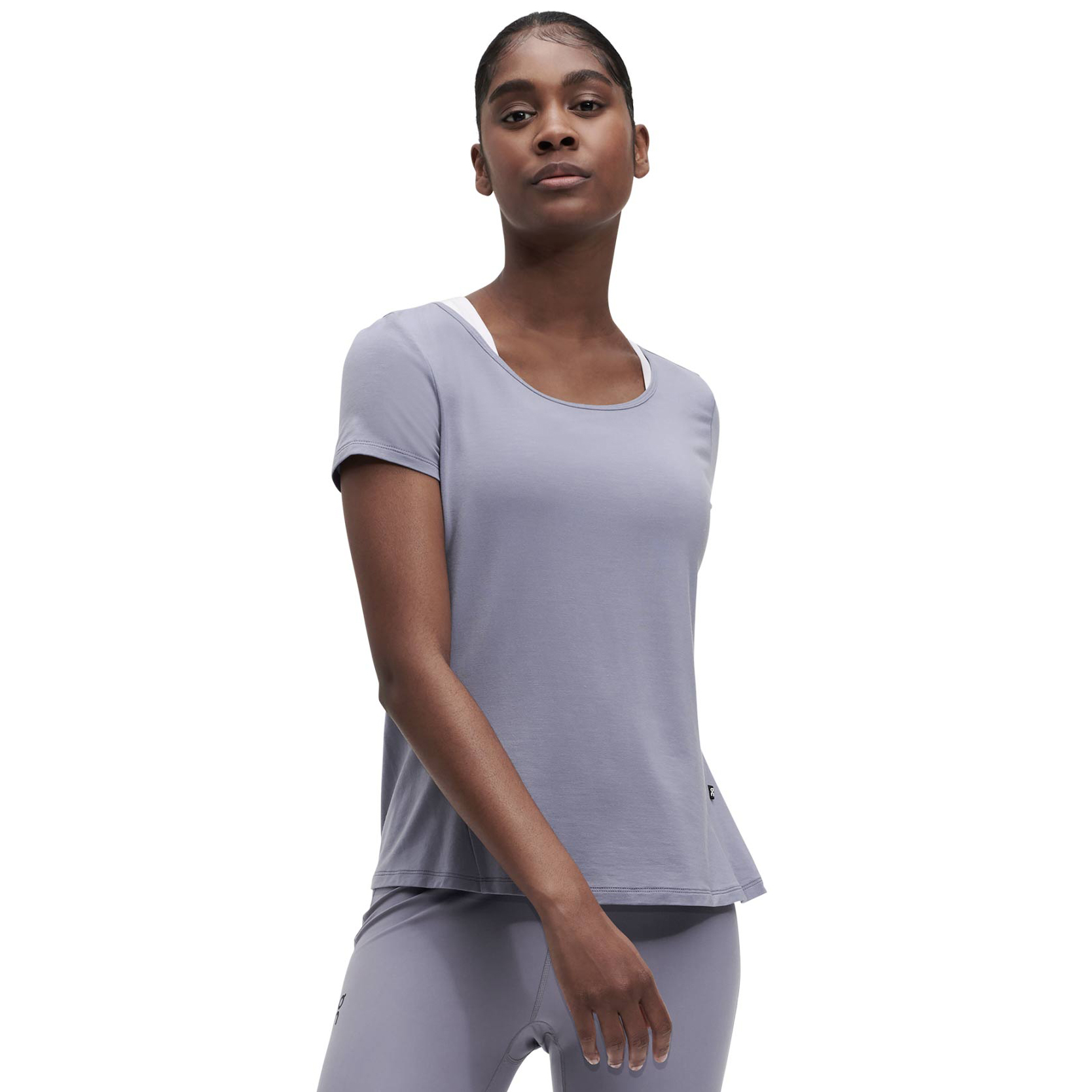 Productfoto van On Active-T Breathe Dames T-Shirt - Granite