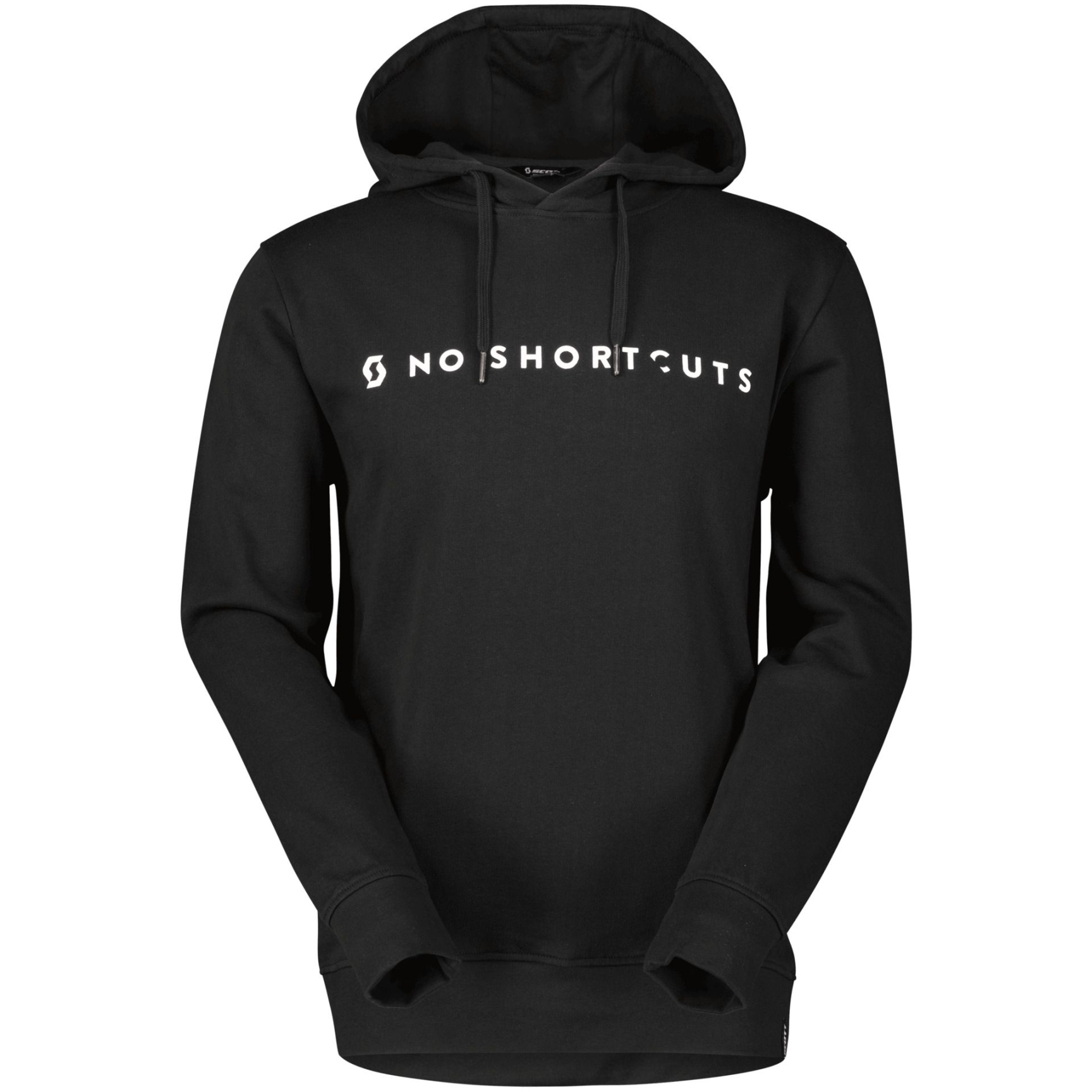 Produktbild von SCOTT No Shortcuts Langarm- Kapuzenpullover Herren - schwarz