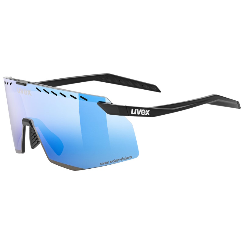 Bild von Uvex pace stage CV Brille - black matt/mirror  blue colorvision
