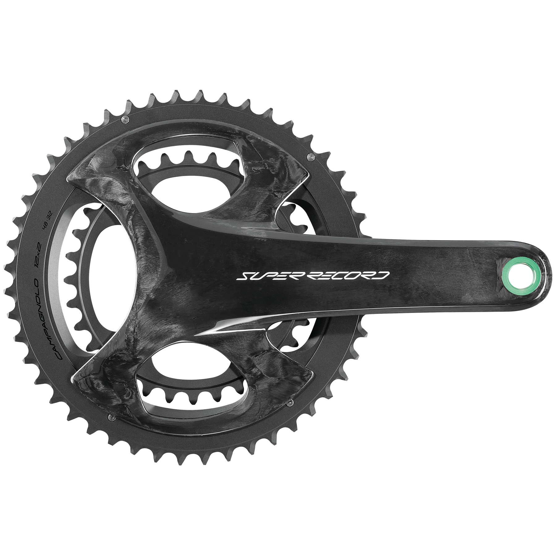 Campagnolo Super Record Crankset - Carbon | Ultra Torque | 2x12