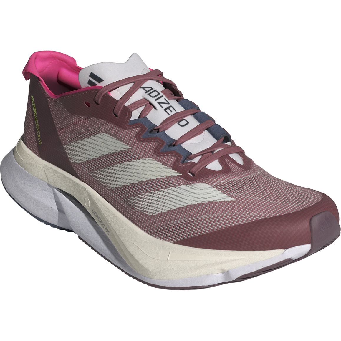 adidas Zapatillas de correr Mujer Adizero Boston 12 preloved crimson zero metal preloved ink IG1535