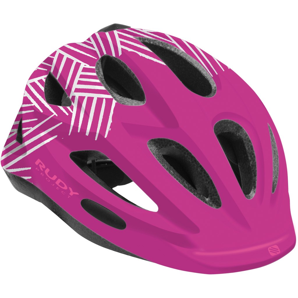 Picture of Rudy Project Rocky Kids Helmet - Small - Purple/White Shiny