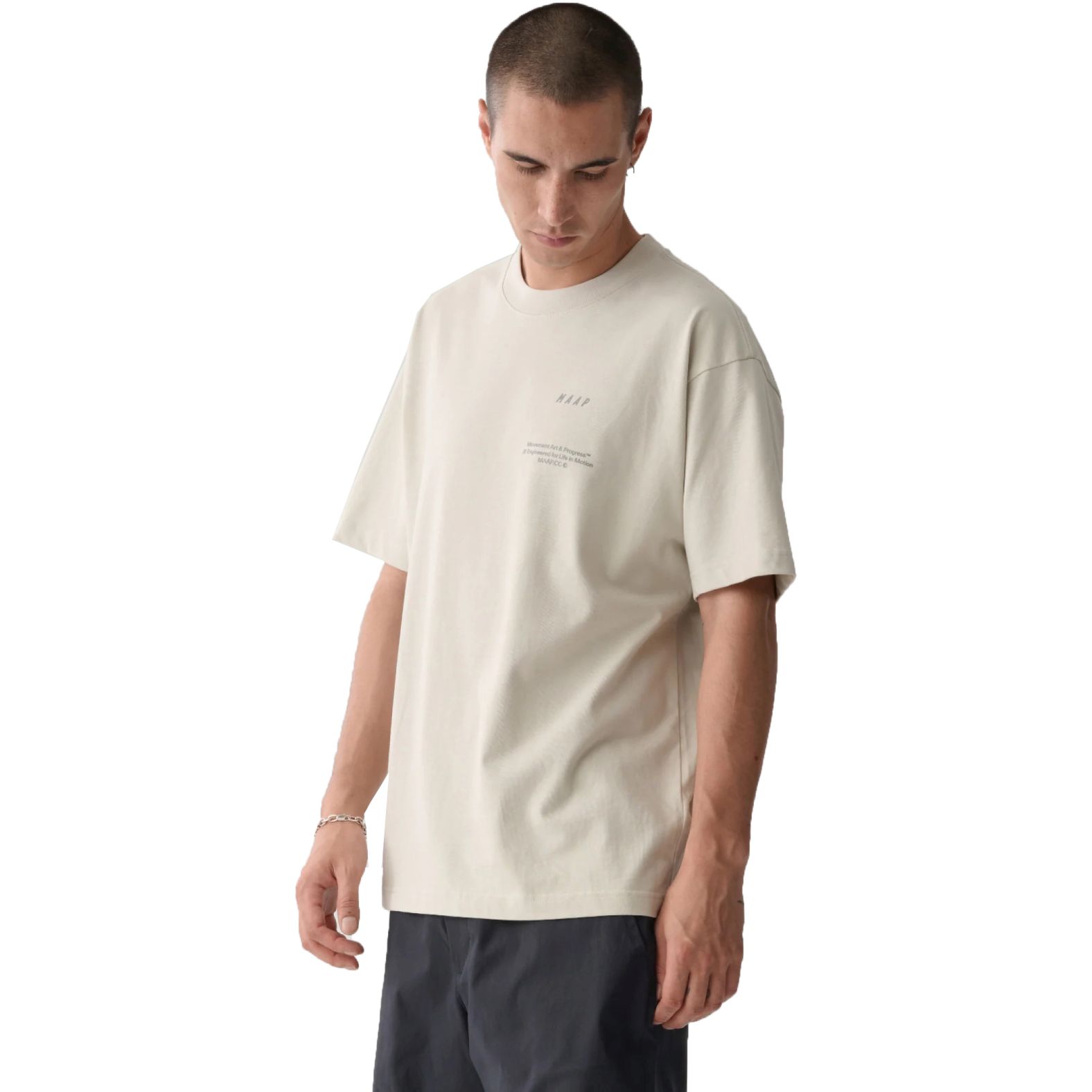 Picture of MAAP Essentials T-Shirt Men - fog