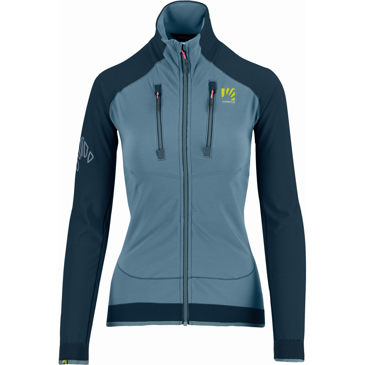 Karpos Alagna Evo Jacke Damen spring lake/midnight