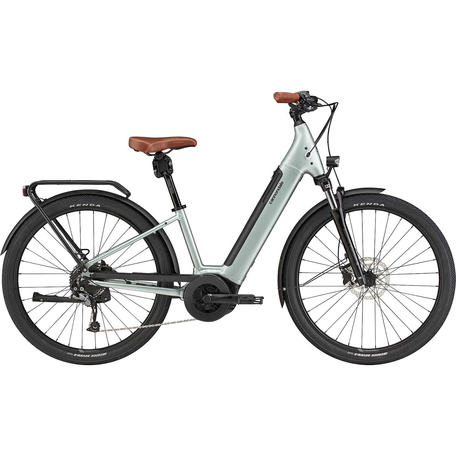 Picture of Cannondale ADVENTURE NEO 2 EQ - 27.5&quot; Electric City Bike - 2023 - sage grey