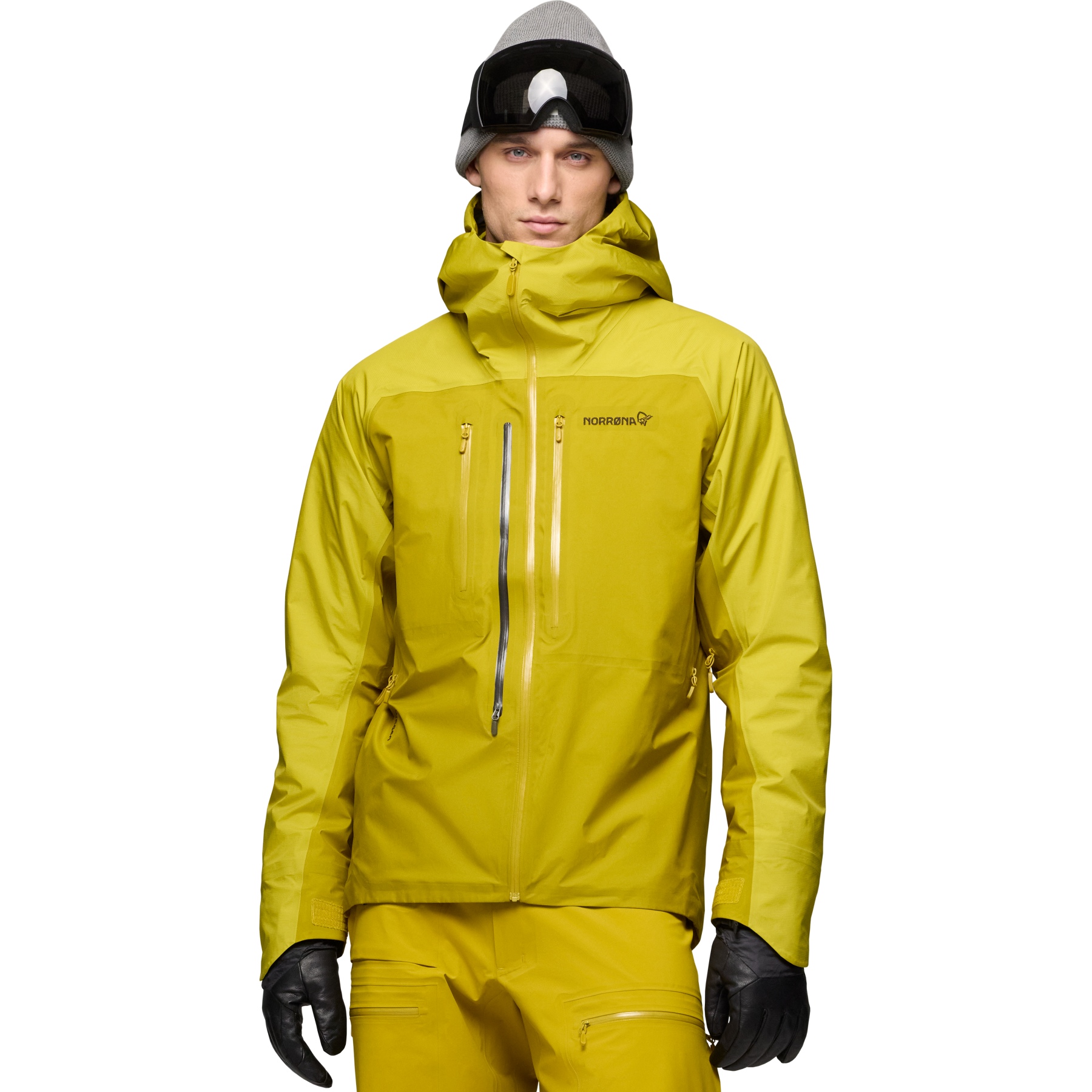 Norrona lyngen Gore-Tex Jacket Men - Golden Palm | BIKE24