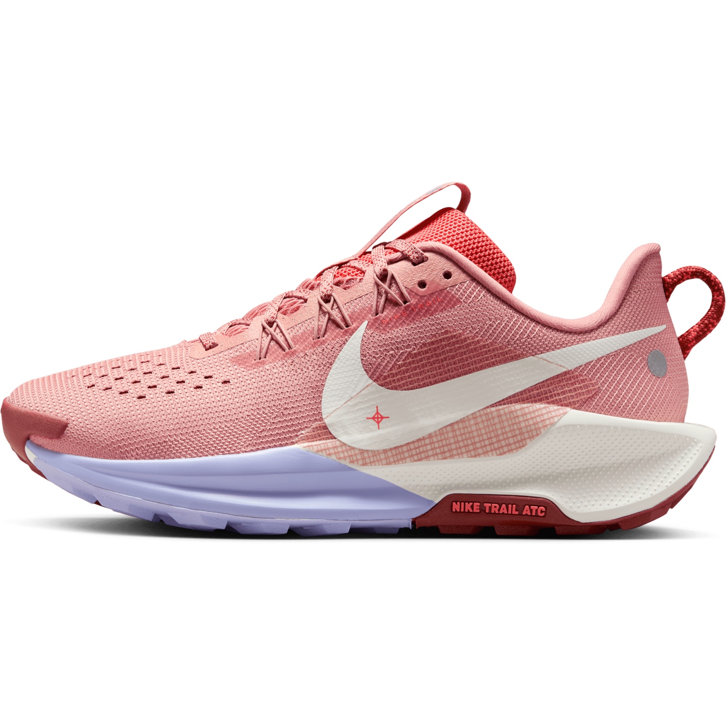Produktbild von Nike Pegasus 5 Trailrunningschuhe Damen - red stardust/mars stone-sail-lilac ice DV3865-601