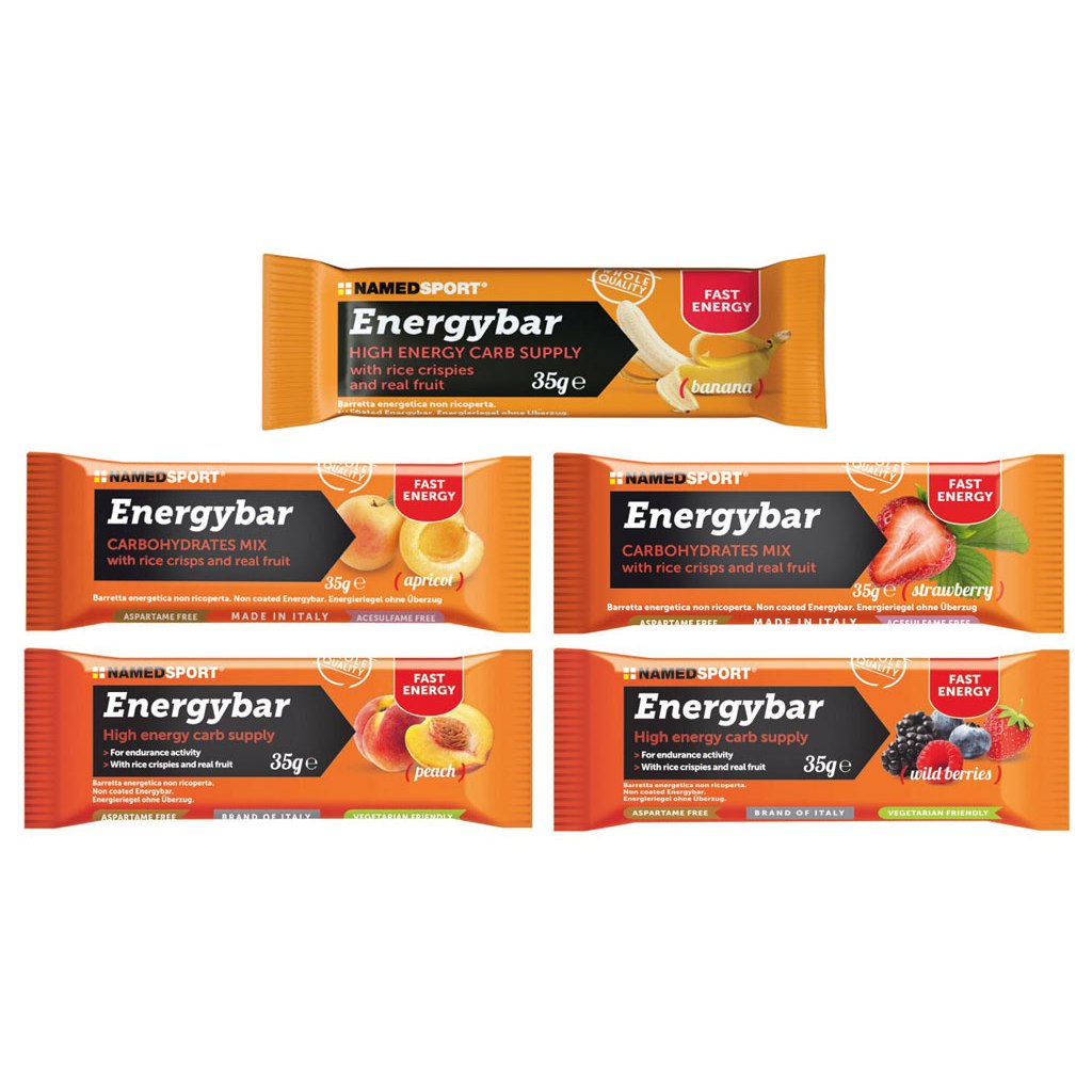 Productfoto van NAMEDSPORT EnergyBar with Carbohydrates - 12x35g