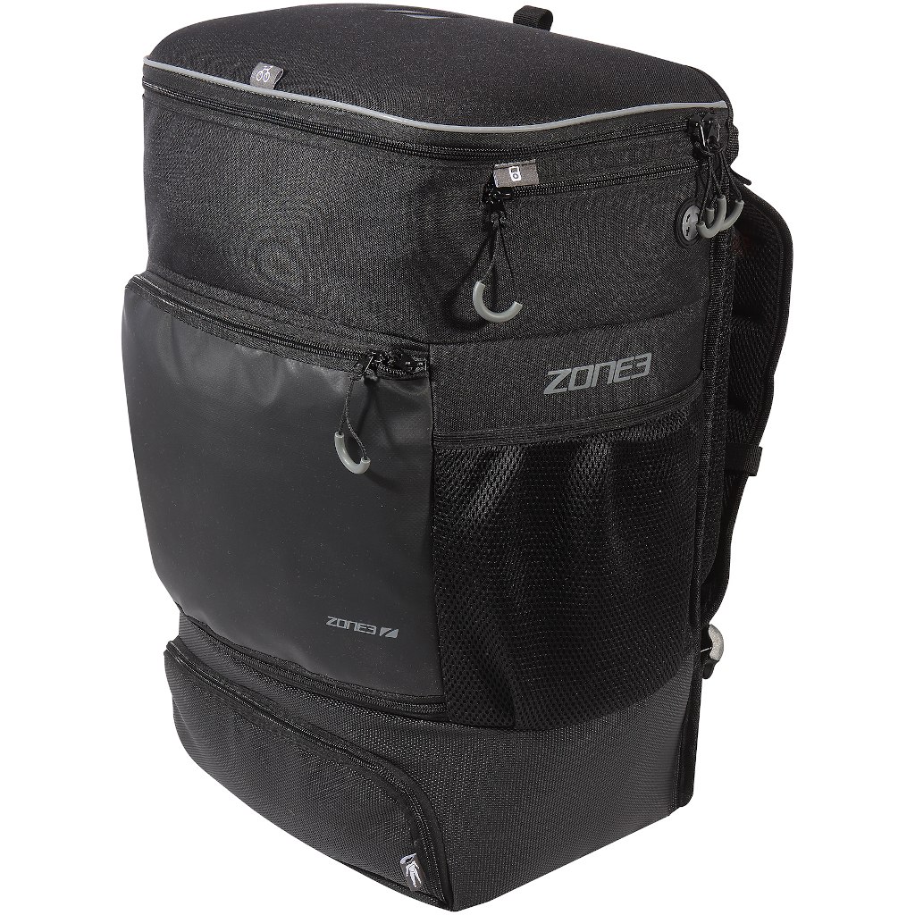 Picture of Zone3 Transition Backpack with EVA Cycle Helmet Compartment - black/grey