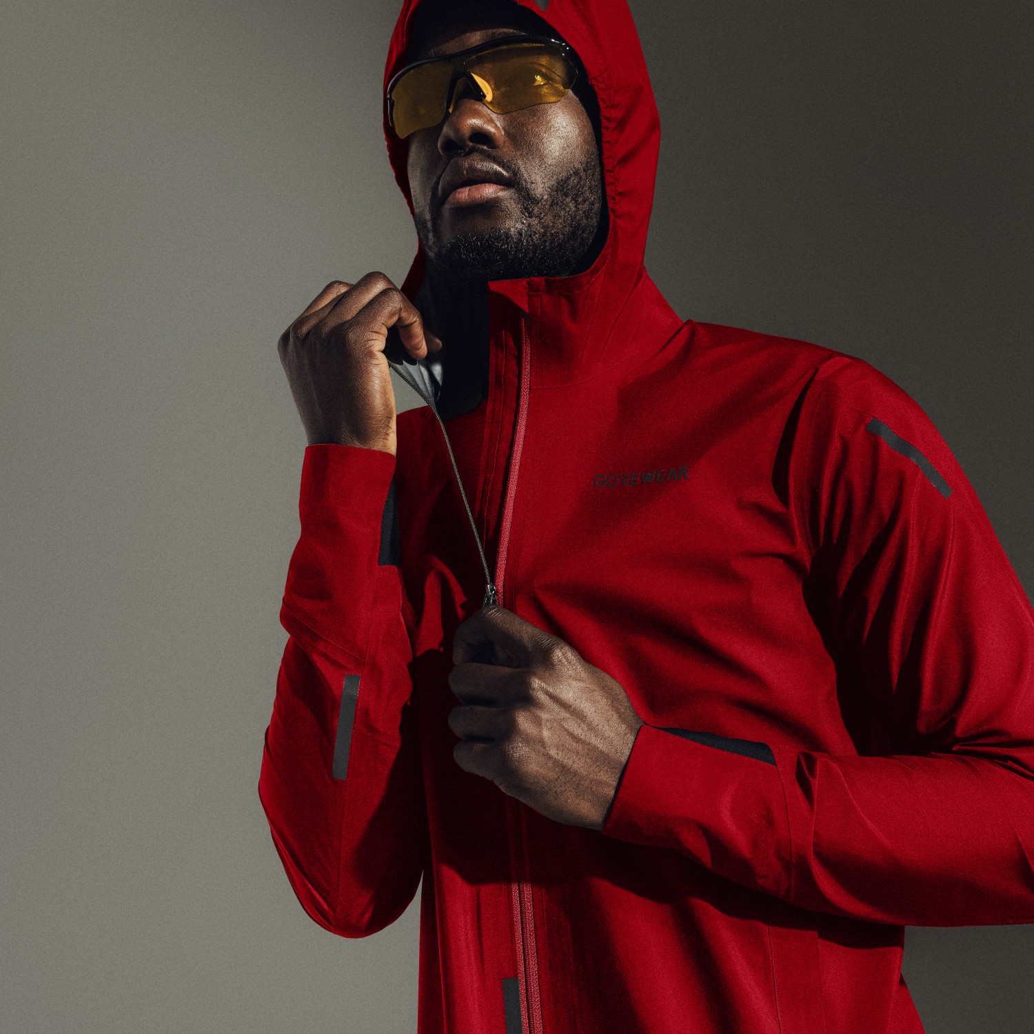 GOREWEAR Concurve GORE-TEX Jacket Men - lab red DC00 | BIKE24
