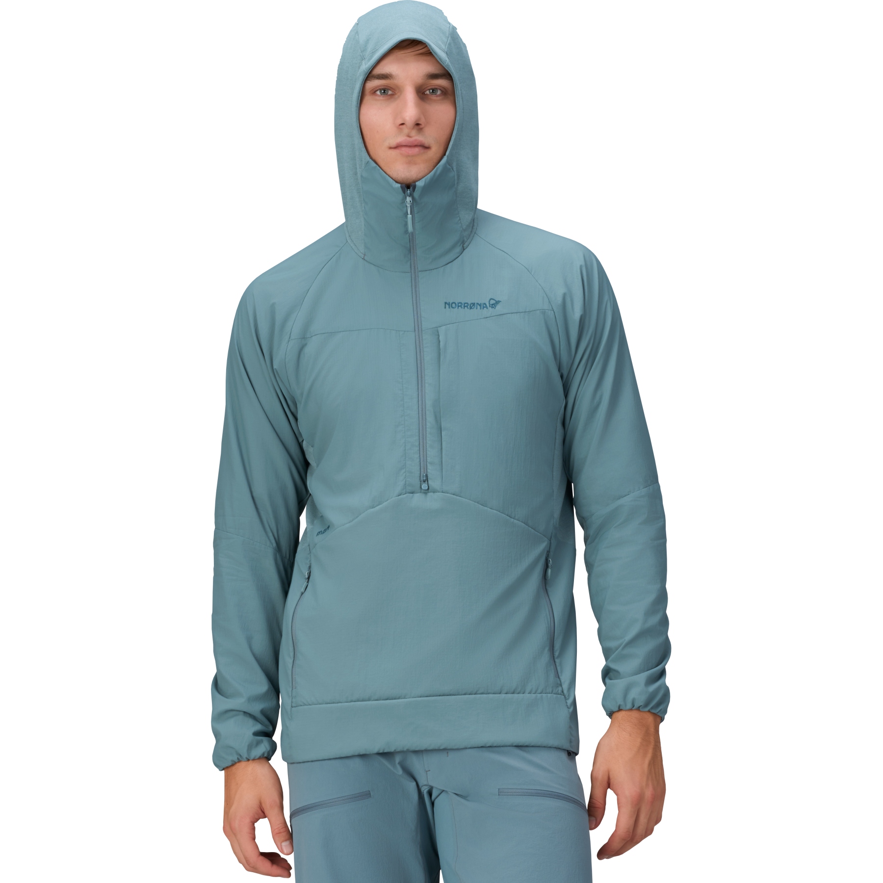 Produktbild von Norrona møre Octa Zip Anorak mit Kapuze Herren - Trooper