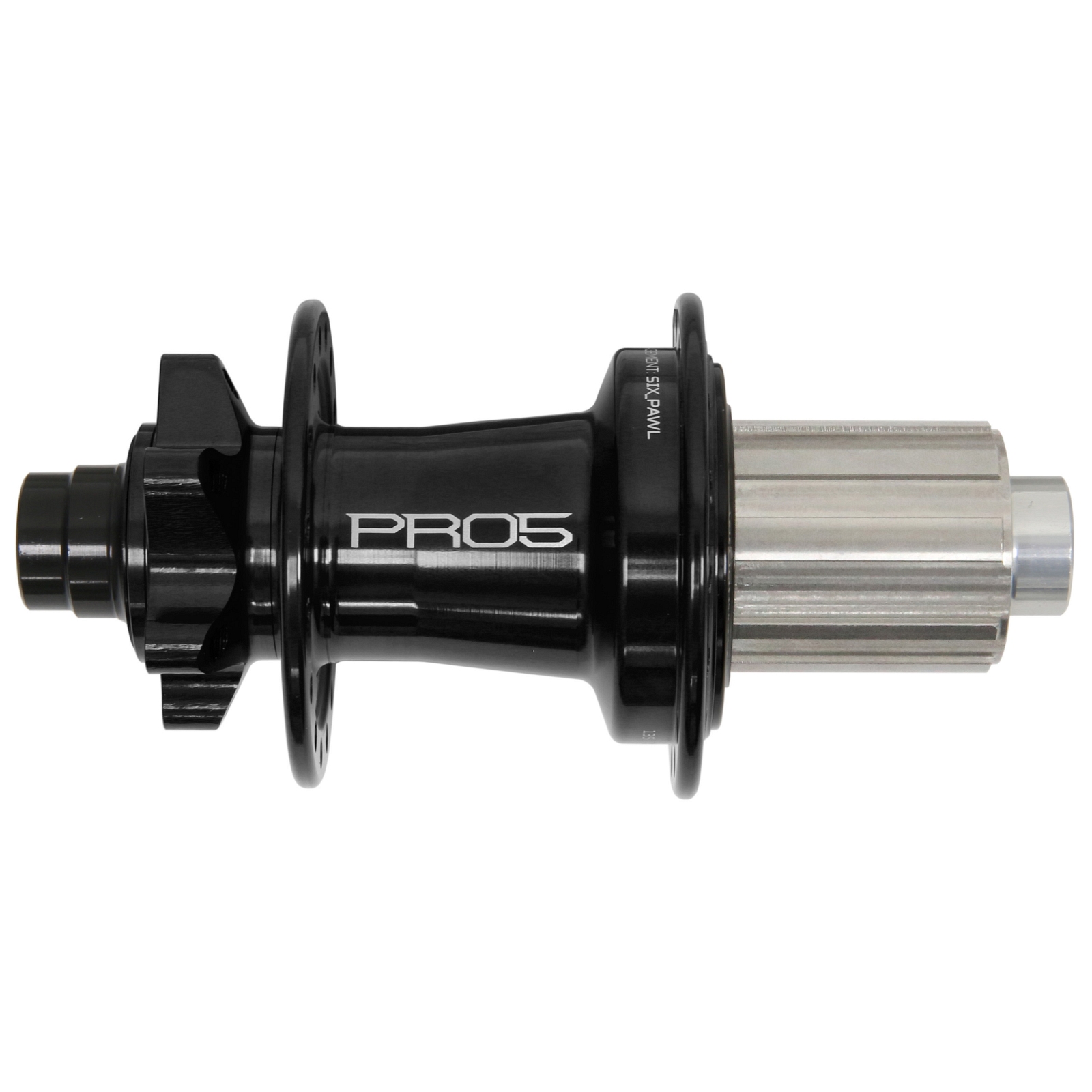 Productfoto van Hope Pro 5 Achterwielnaaf - 6-Bolt - 12x142mm | Shimano HG (Staal) - zwart