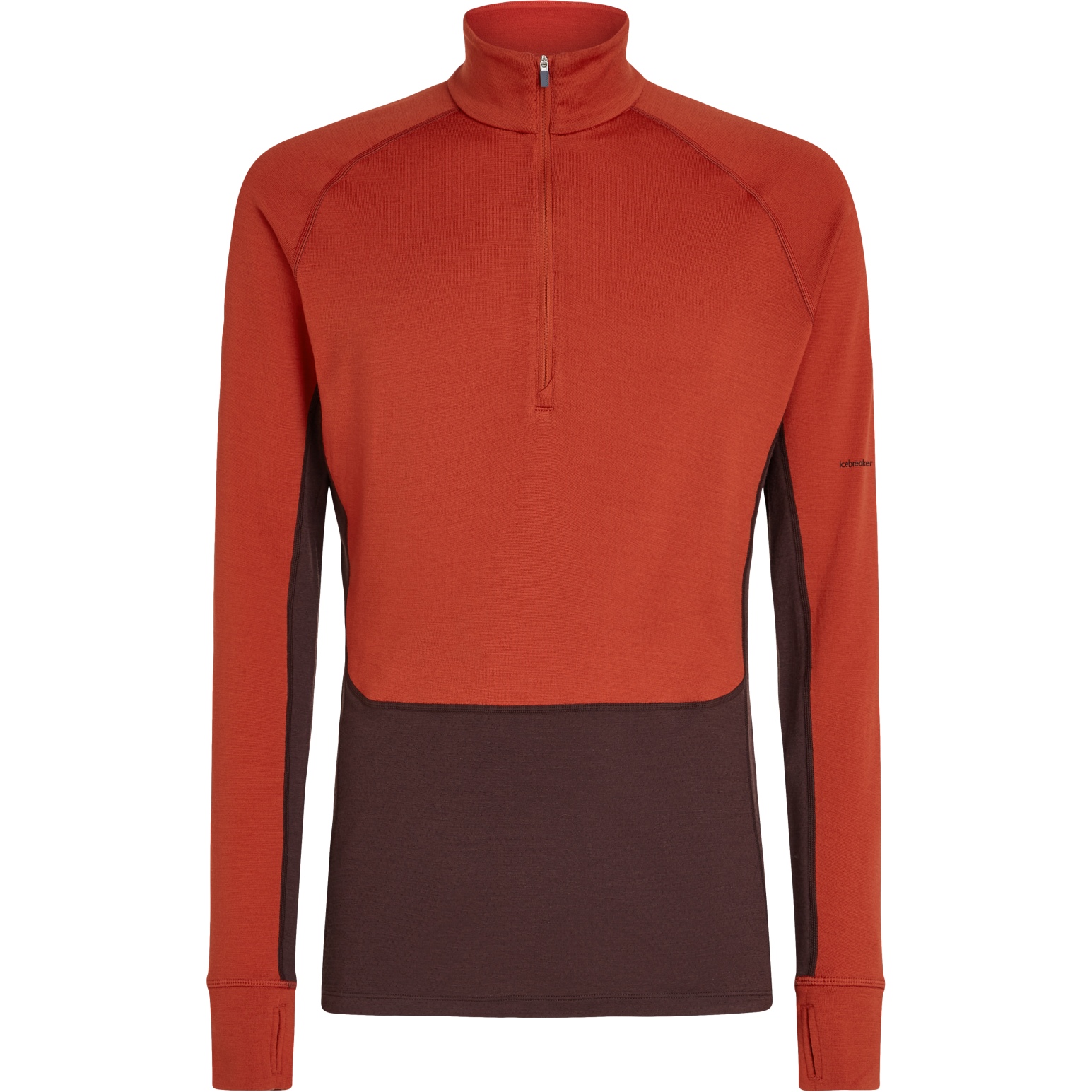 Icebreaker Merino 260 ZoneKnit™ Half Zip Shirt met Lange Mouwen