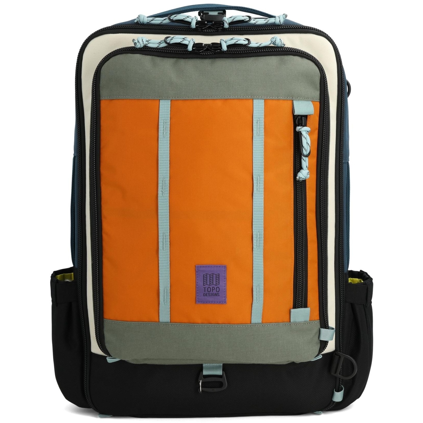 Bild von Topo Designs Global Reisetasche 30L - Pond Blue/Spice