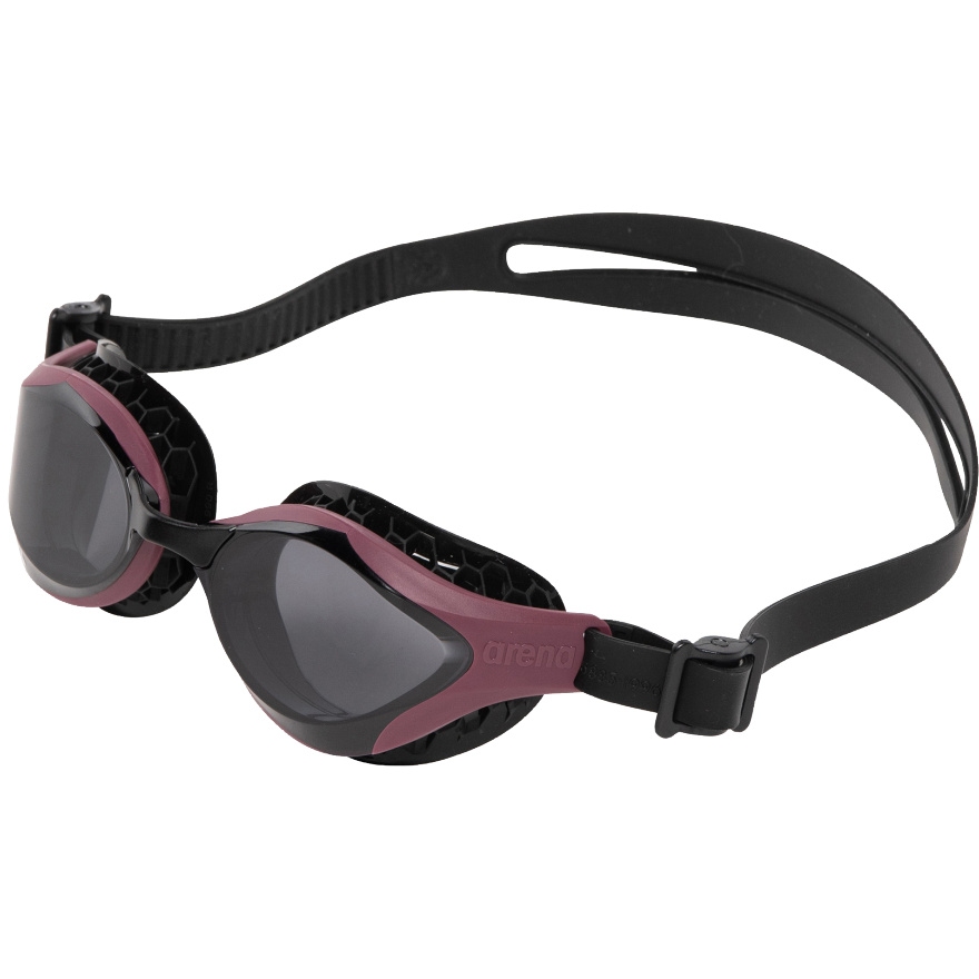 Picture of arena Air-Bold Swipe Swimming Goggles - Smoke - Red Wine/Black