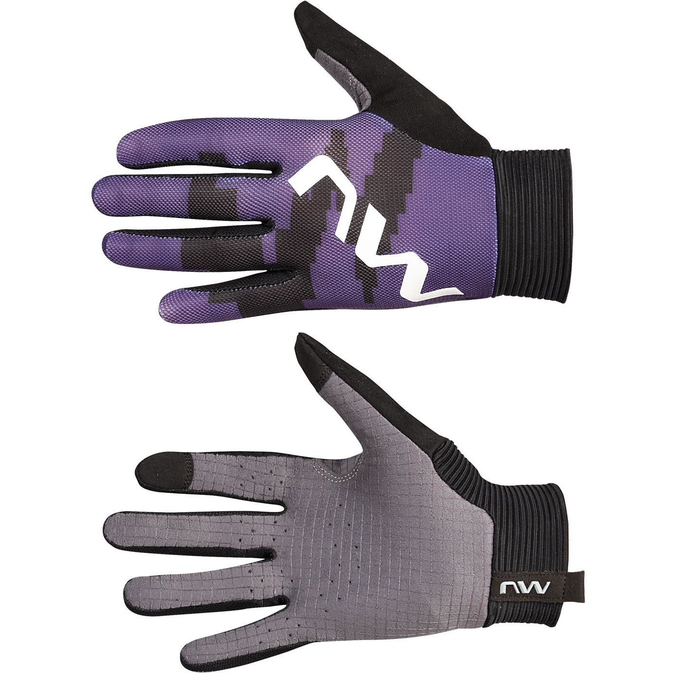 Produktbild von Northwave Air LF Fahrradhandschuhe Herren - dark purple 127