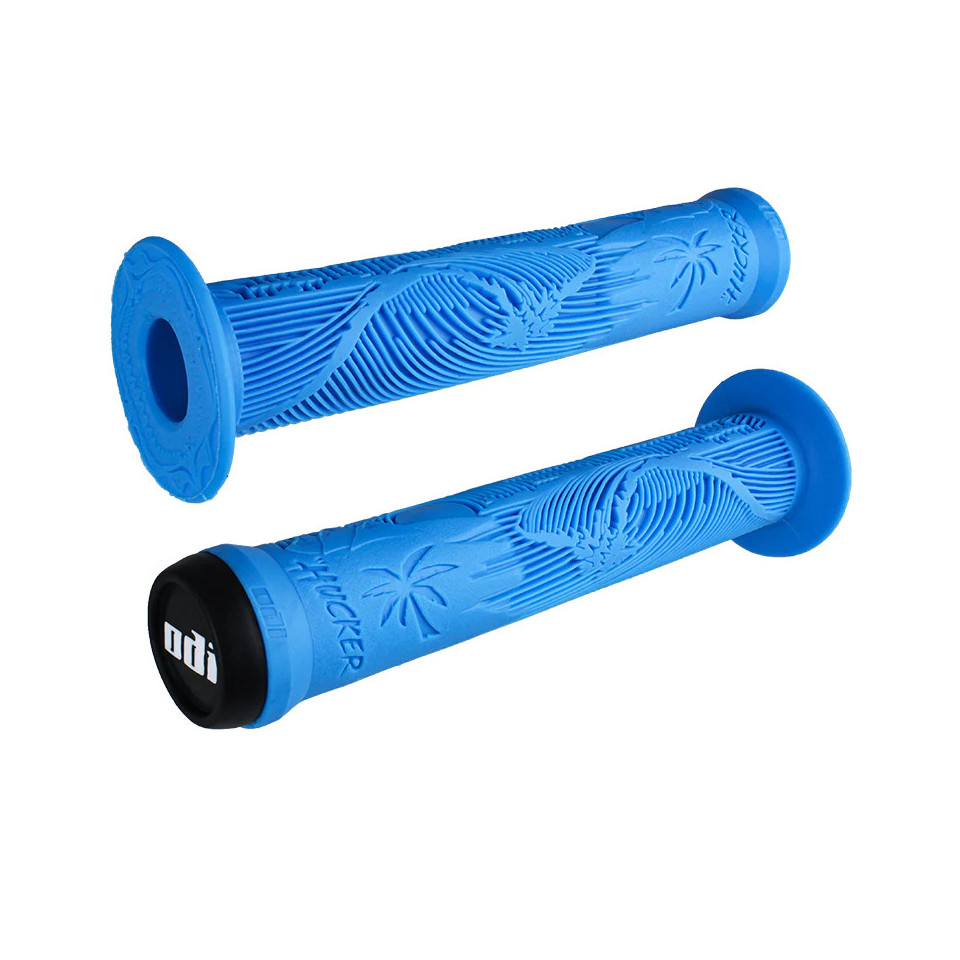 4-Pack Blue Foam Cushion Cruiser Grips For Handlebar – Comfortable Bike Grips