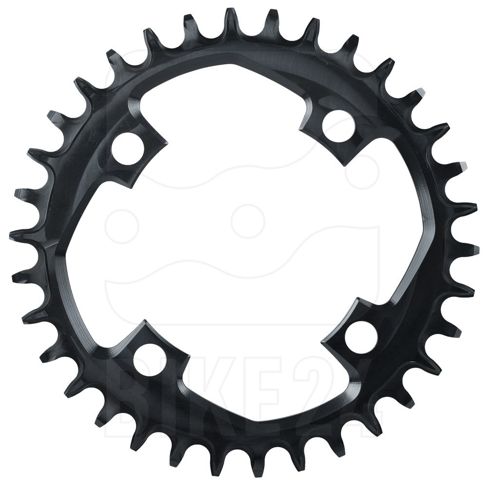 Picture of Garbaruk MTB Chainring - 94 mm / Round / Narrow-Wide - for SRAM - black