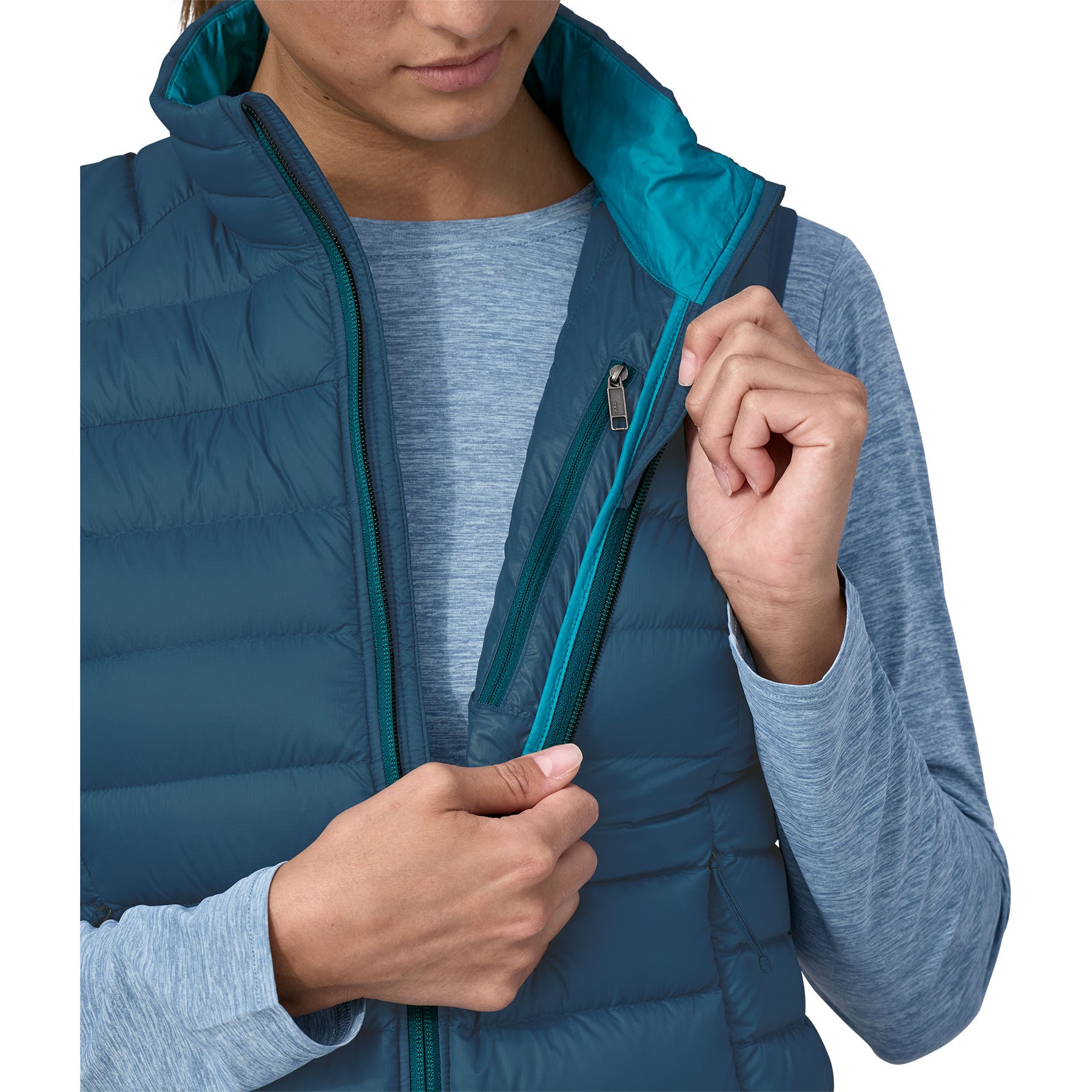 Patagonia Down Sweater Vest Women - Black | BIKE24