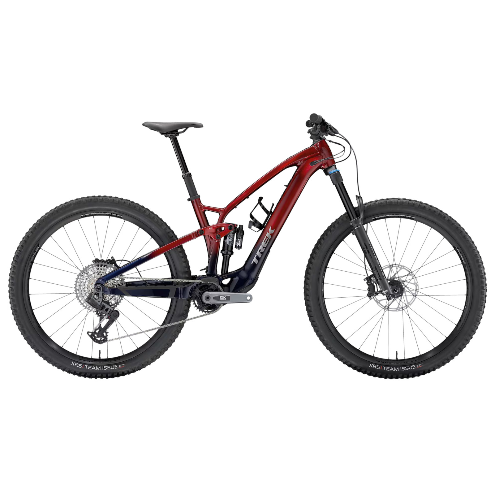 Produktbild von Trek FUEL EXe 8 GX AXS T-Type - 29&quot; E-Mountainbike - 2025 - Rage Red to Deep Dark Blue Fade