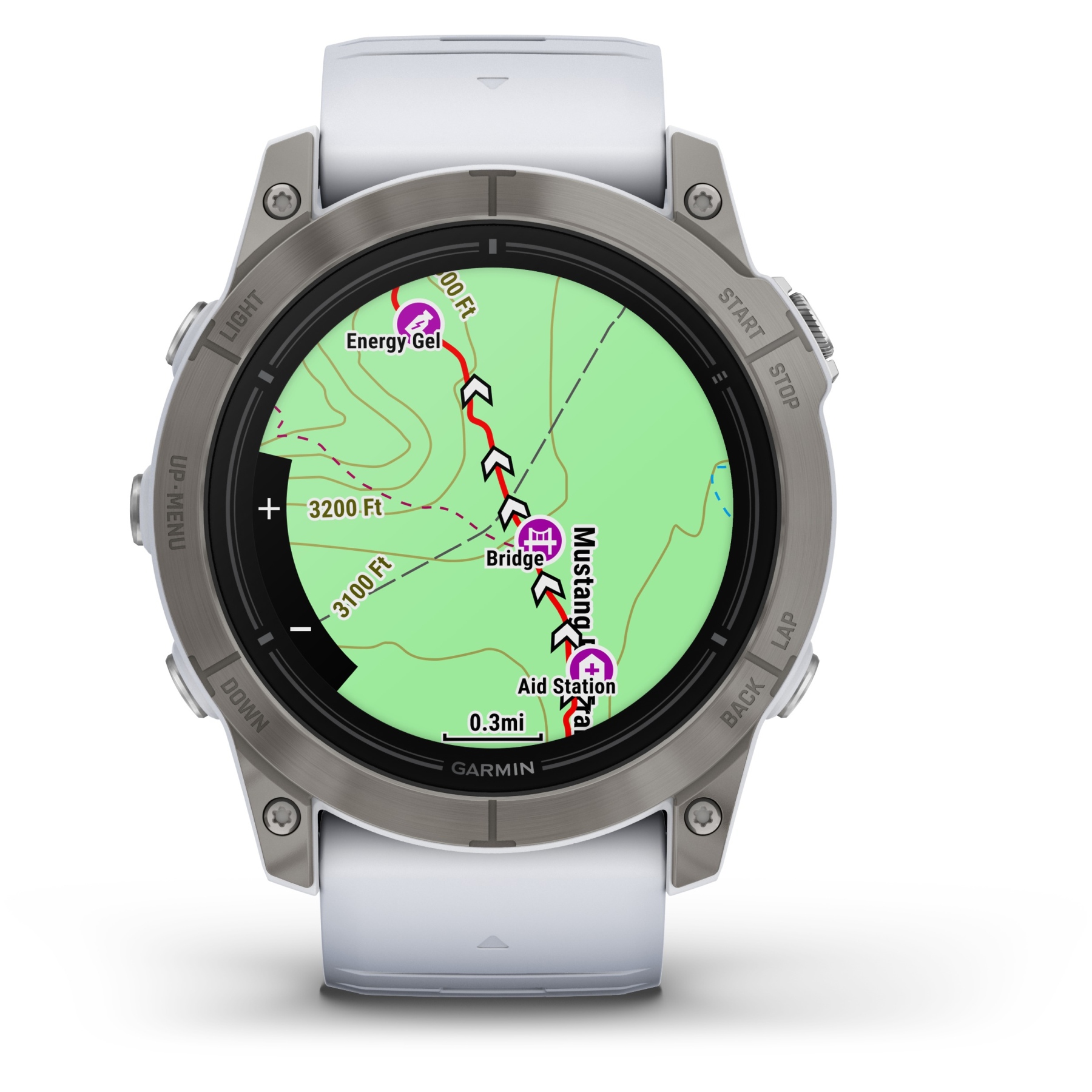 Garmin Epix Pro (Gen 2) Sapphire GPS Smartwatch - 51mm - Titanium/Whitestone