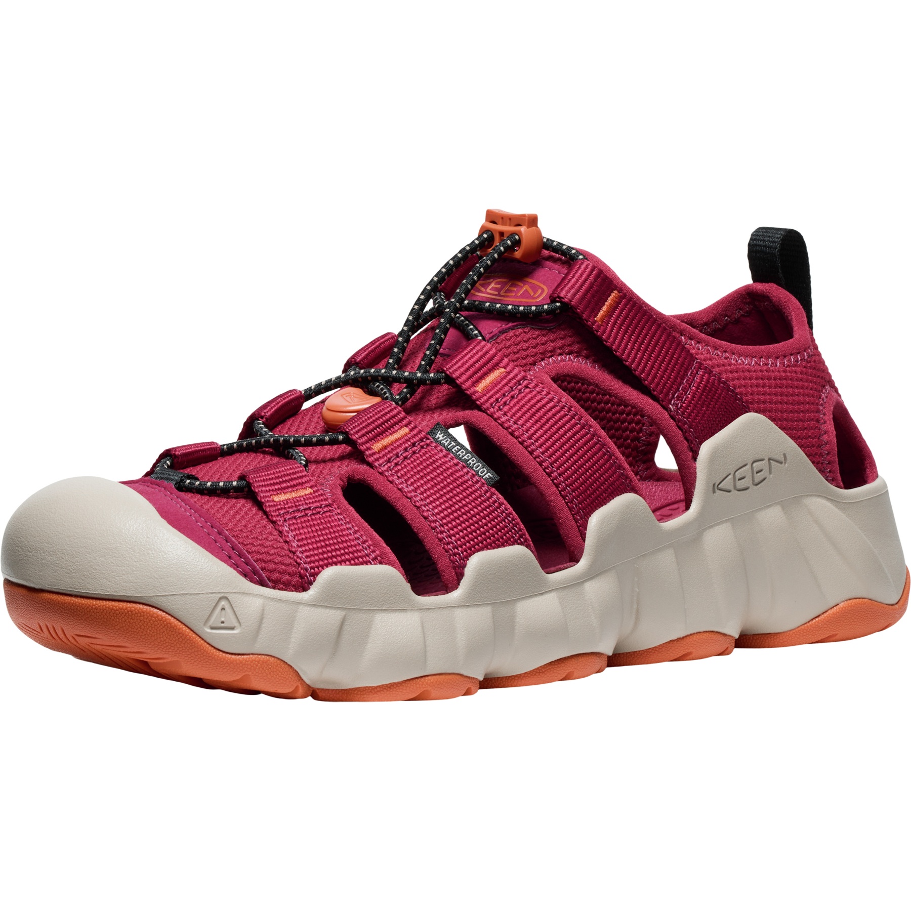 Produktbild von KEEN Hyperport H2 Sandalen Herren - Tibetan Red/Gold Flame