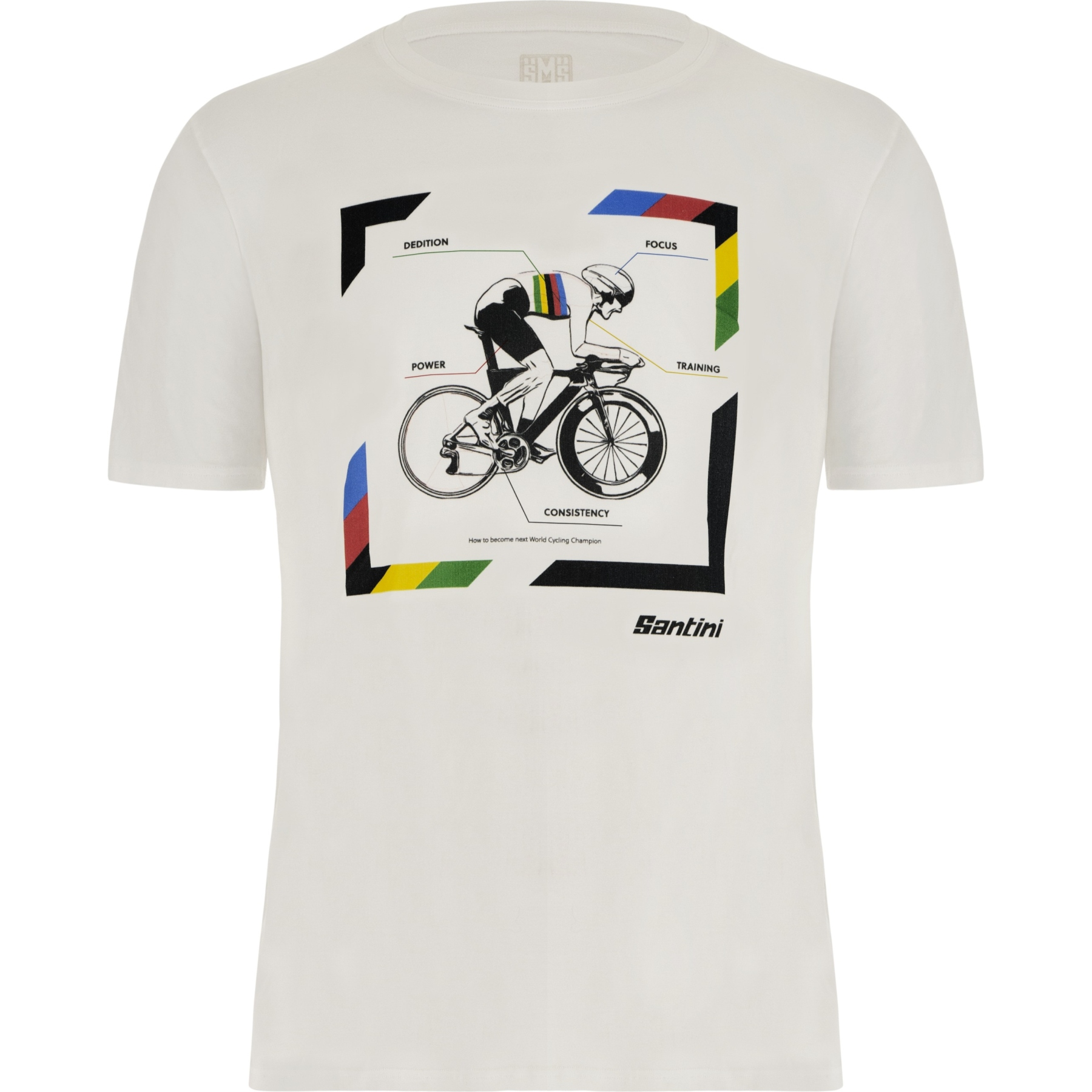 Produktbild von Santini UCI Road T-Shirt UM499GLLUCIROADA