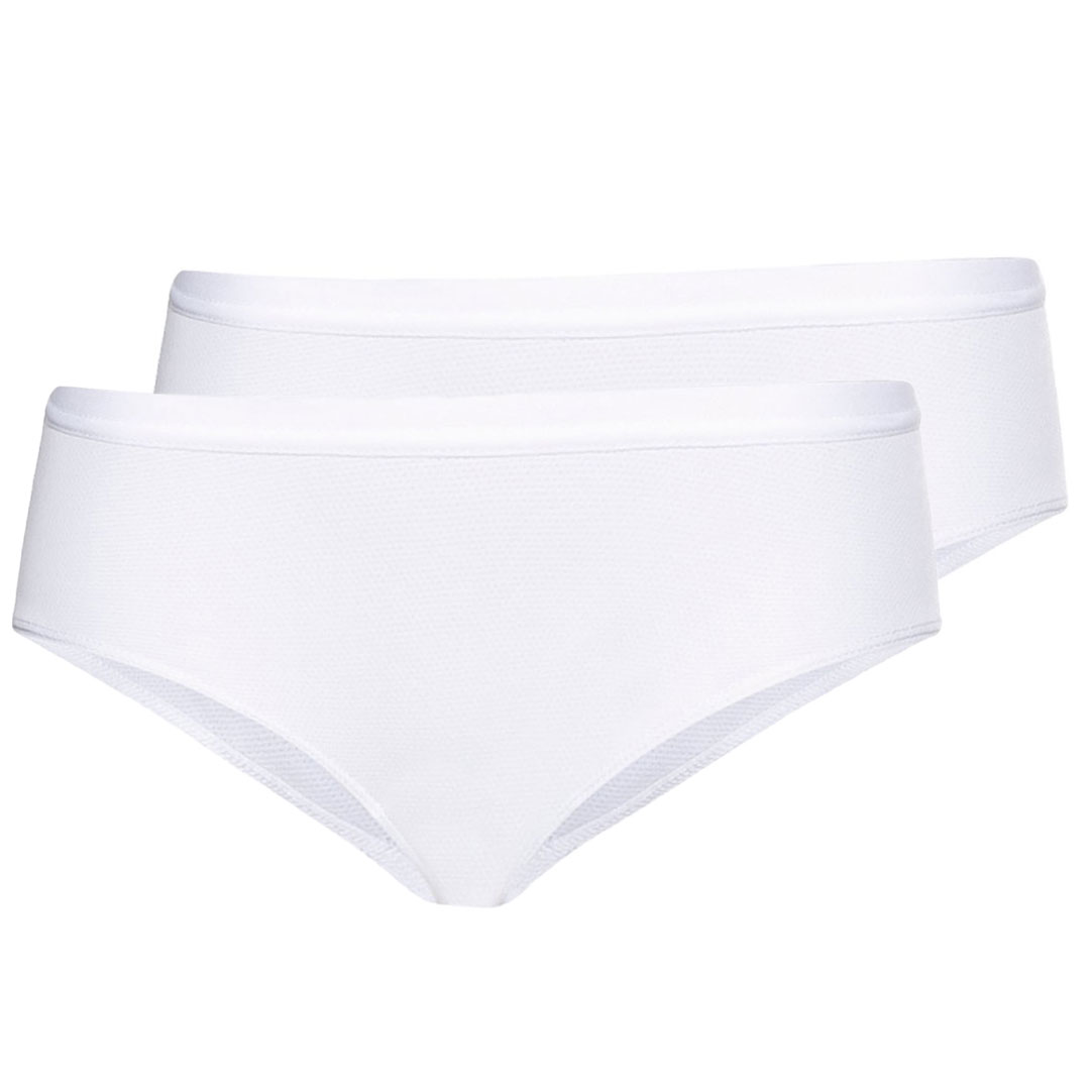 Produktbild von Odlo Active F-Dry Light Panty Damen - Doppelpack - weiß