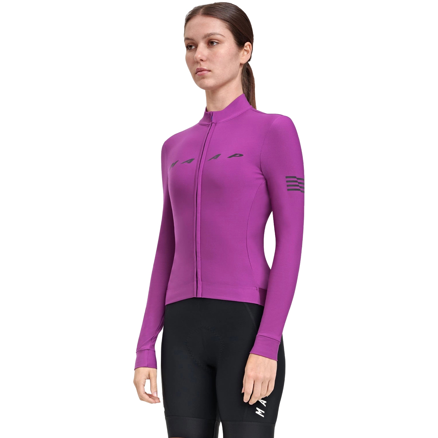 Picture of MAAP Women&#039;s Evade Thermal LS Jersey 2.0 - violet