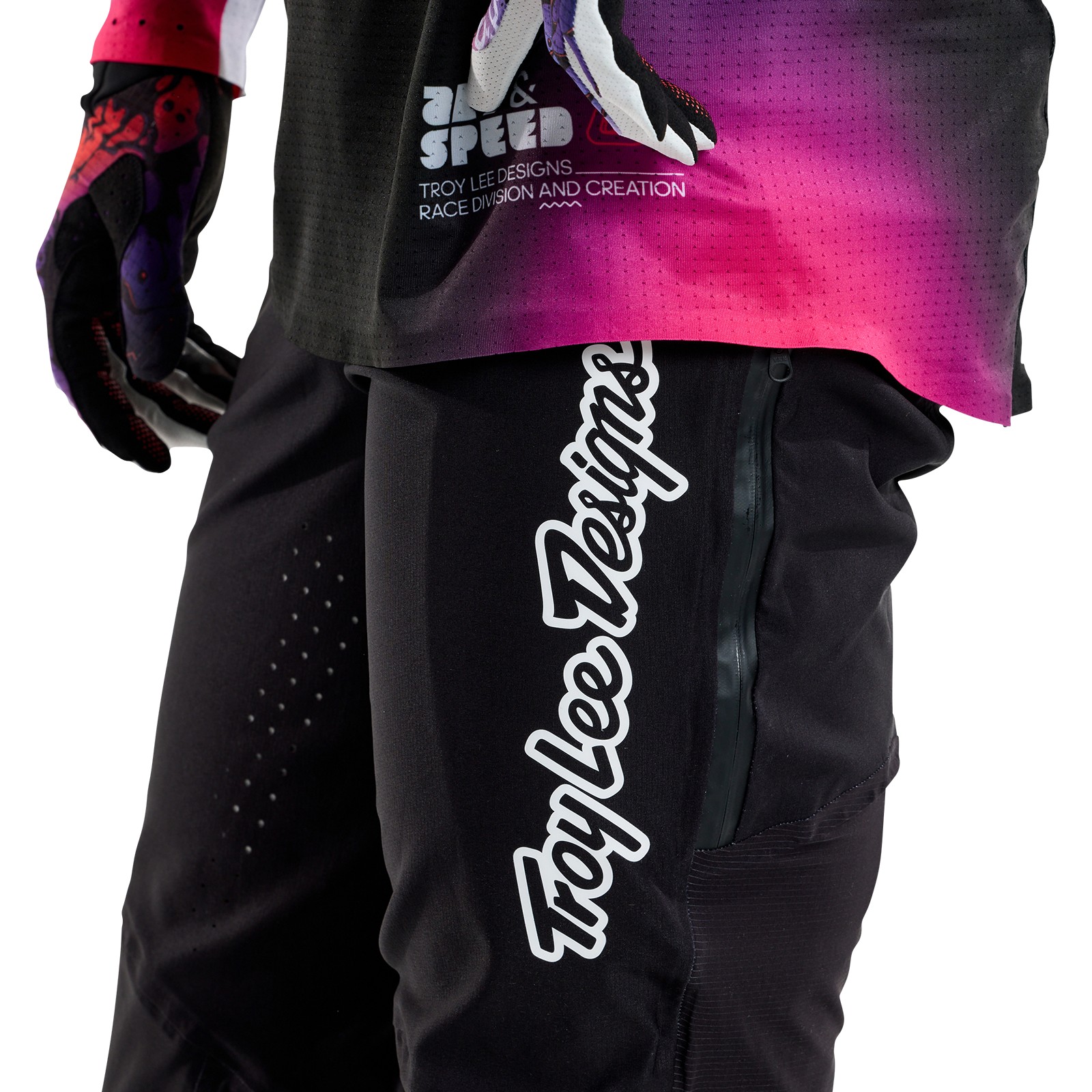 【2本】トロイリー SPRINT PANTS MONO - BLACK Y26 Troy Lee Designs】SPRINT PANTS [スプリントパンツ] Mono-Black