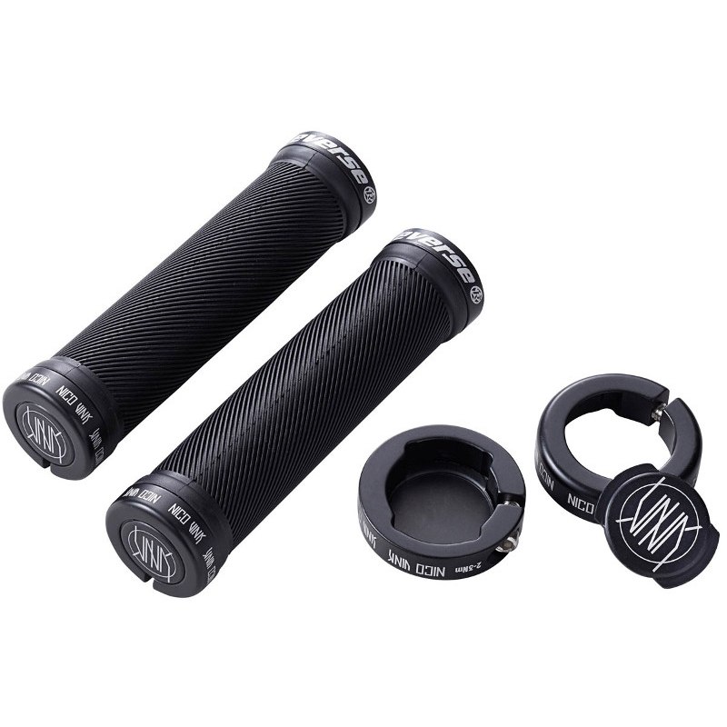 Picture of Reverse Components Nico Vink Signature Series Grips - 30mm - black