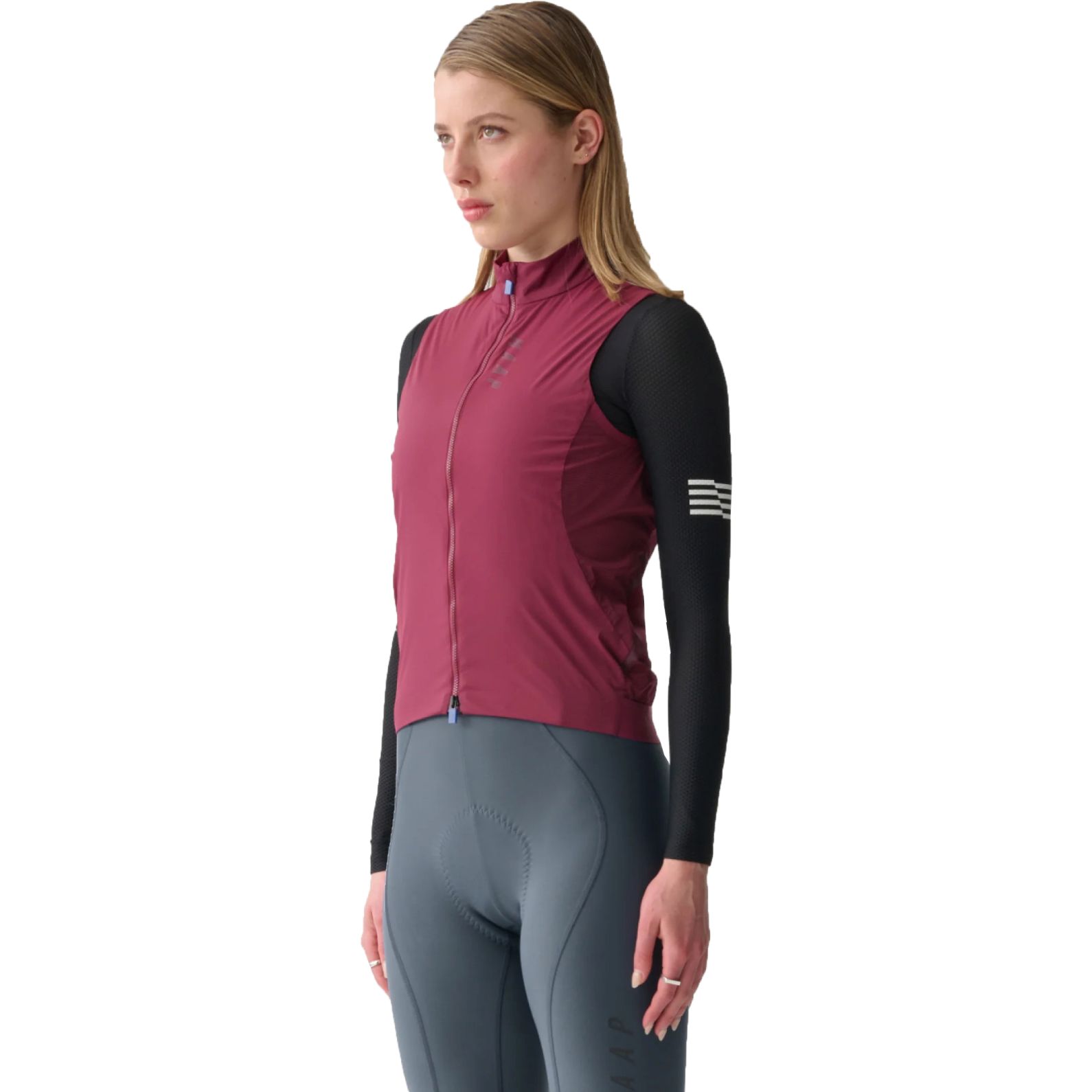 Gilet Cycliste Thermique Femme Eliel – Orange – Taille M – Windstopper