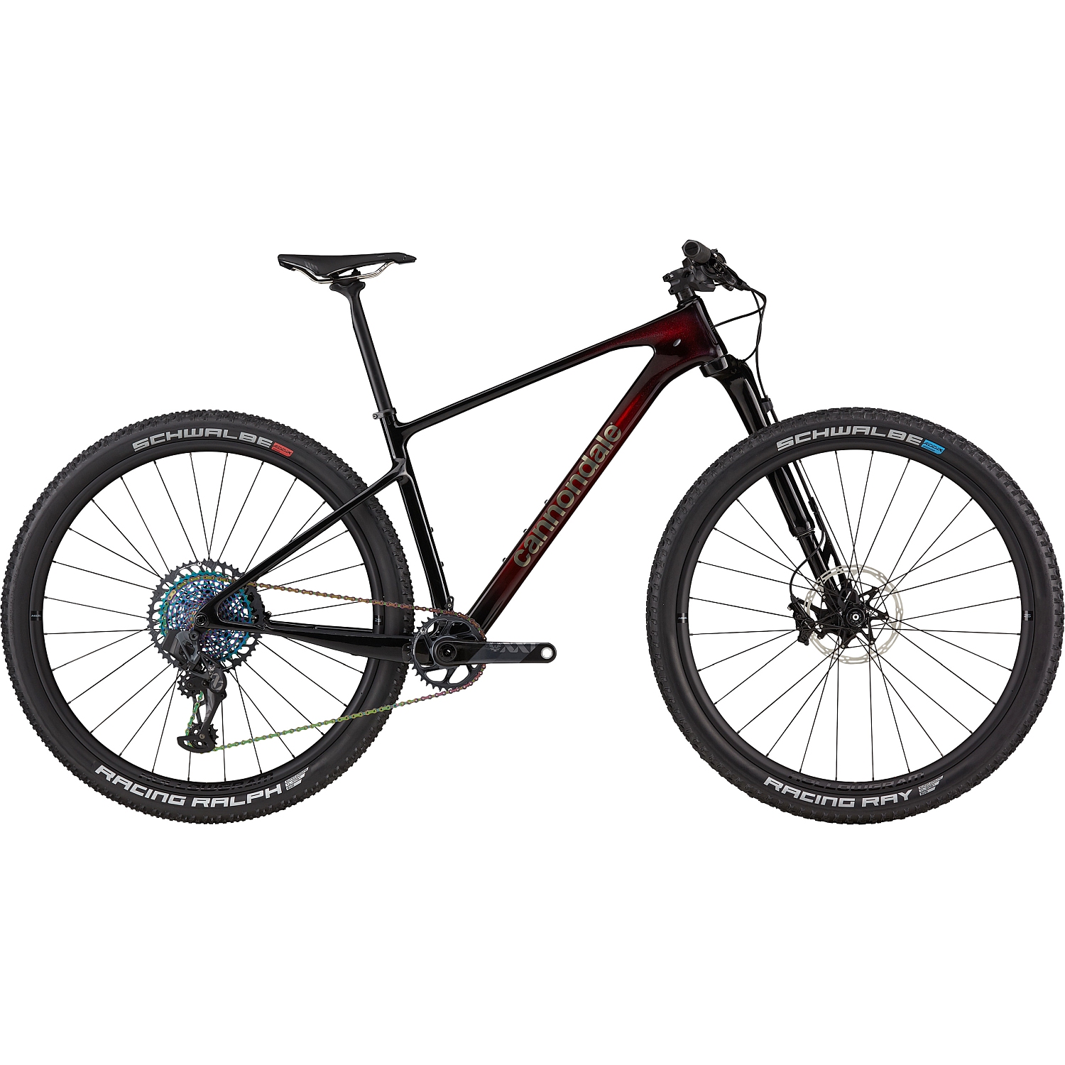 Image of Cannondale SCALPEL HT Hi-MOD Ultimate - 29" Carbon Mountainbike - 2023 - tinted red