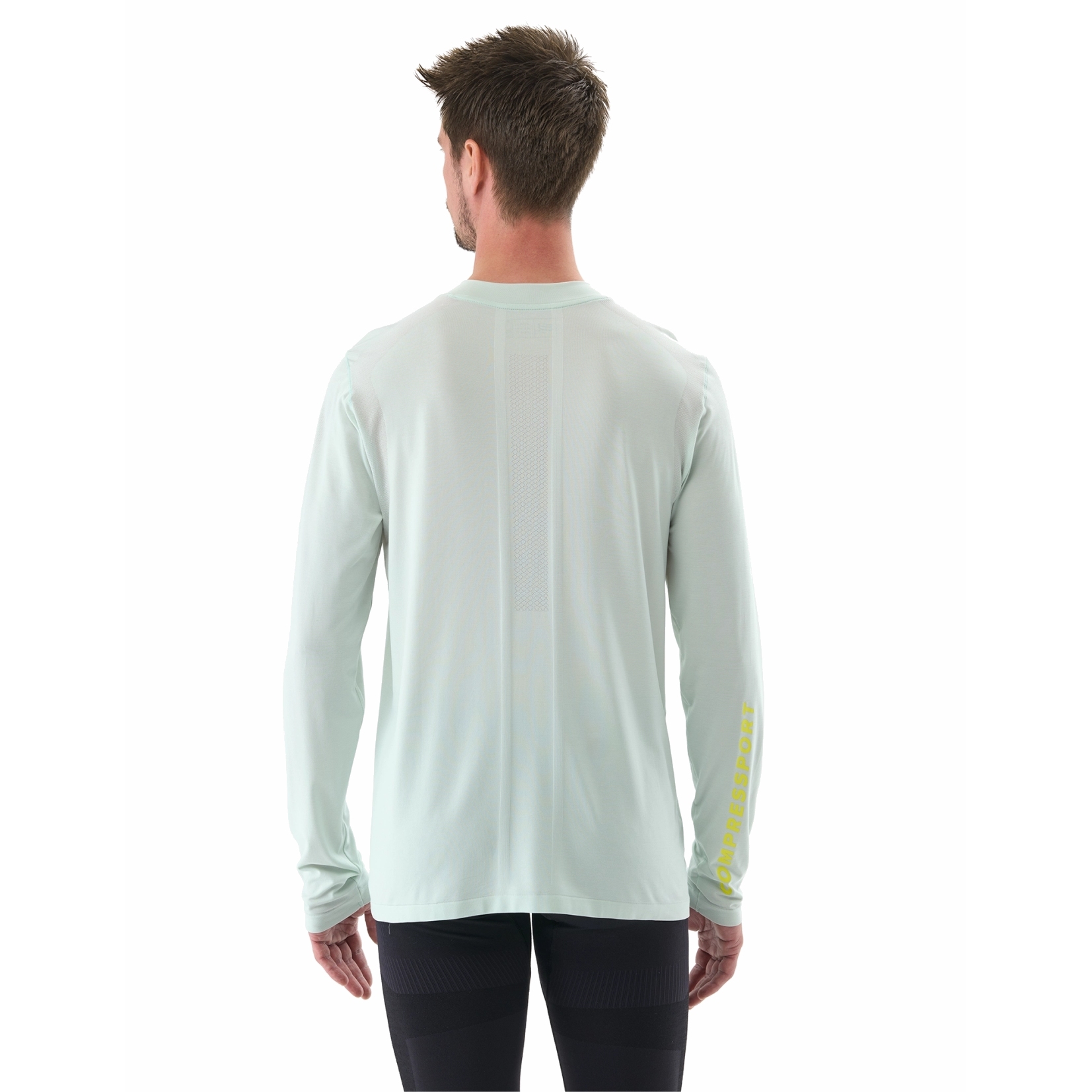 T-shirt Manches Longues Sportif ICEFIL Sur Mesure Noir/blanc - Tailored Sportsman