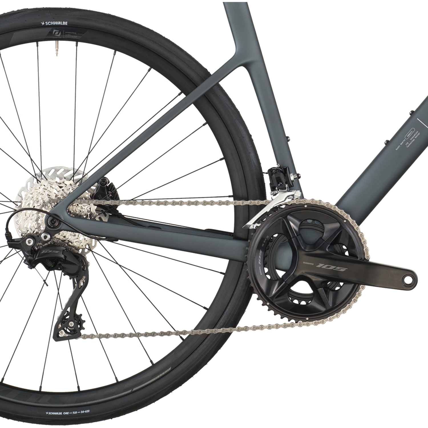SCOTT ADDICT 50 - Carbon Road Bike - 2026 - carbon grey | BIKE24