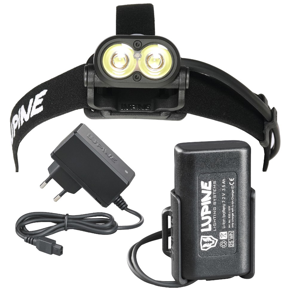Produktbild von Lupine Piko X 4 Stirnlampe - 2100 lm - schwarz