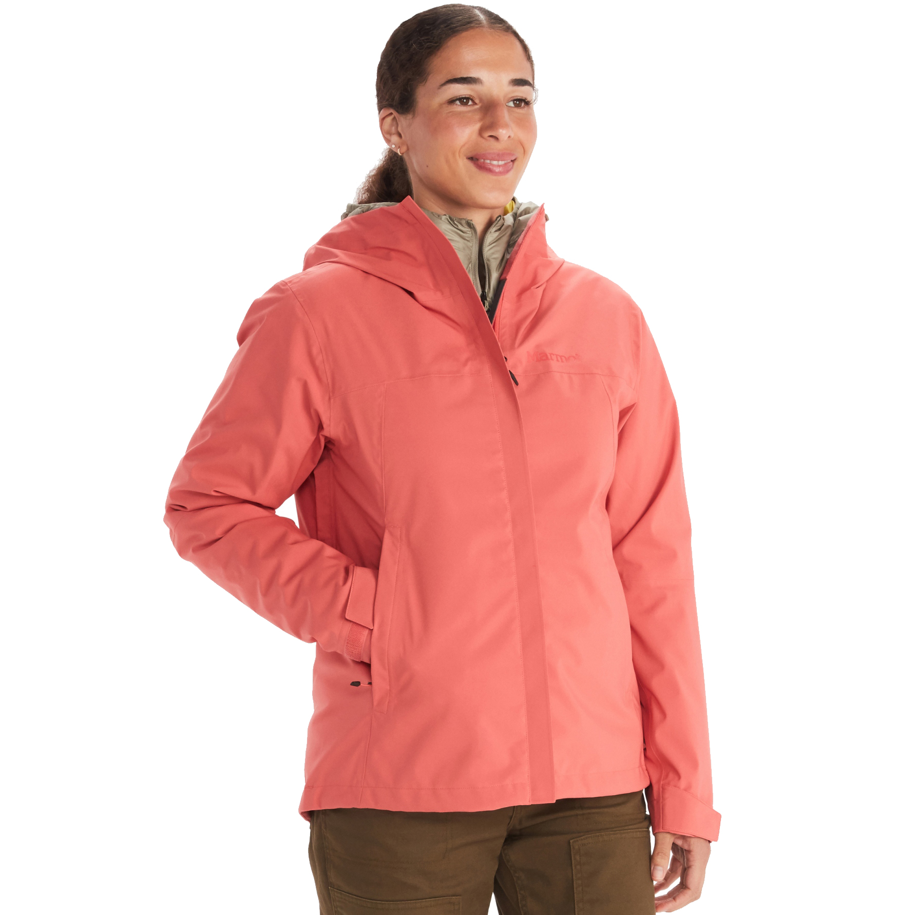 Picture of Marmot PreCip Eco Pro Jacket Women - grapefruit
