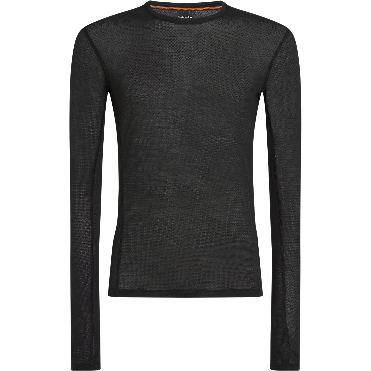 Chemise Icebreaker Homme Laine Mérinos 200 - Noire Manches Longues, Col Rond, Taille L (occasion)