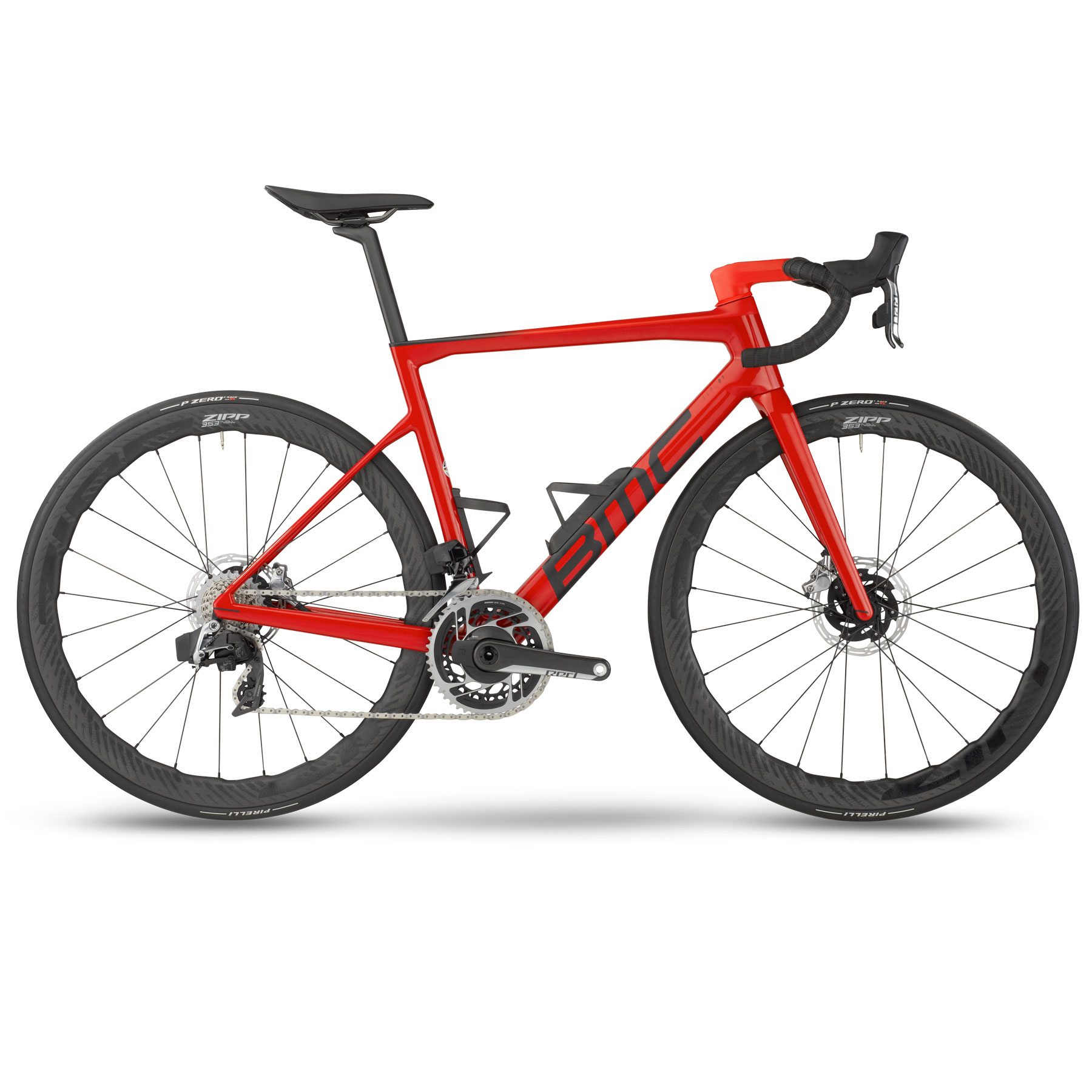 Picture of BMC TEAMMACHINE SLR01 ONE - Carbon Roadbike - 2023 - all red / black