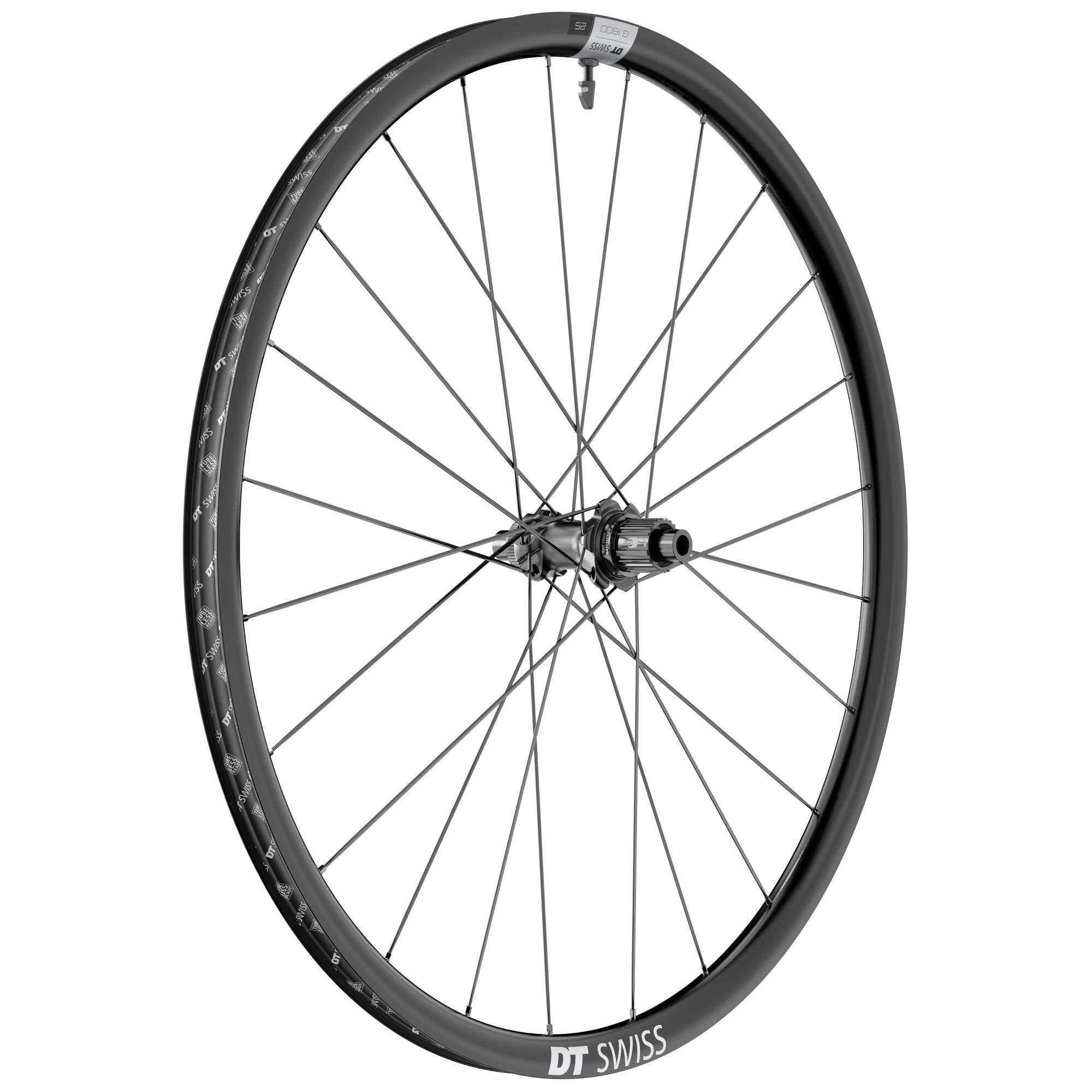 Produktbild von DT Swiss G 1800 SPLINE 25 Hinterrad - 28&quot; | Clincher | Centerlock - 12x142mm - 370 Ratchet - Micro Spline