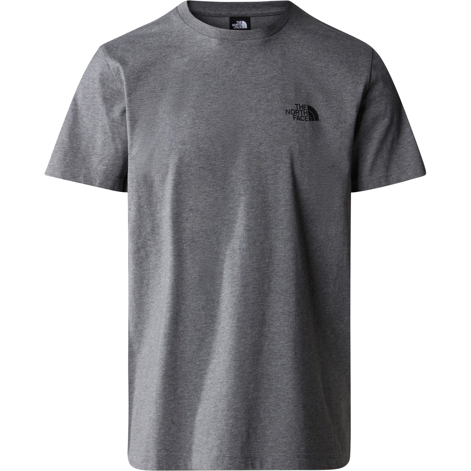 Mens grey north face t shirt on sale