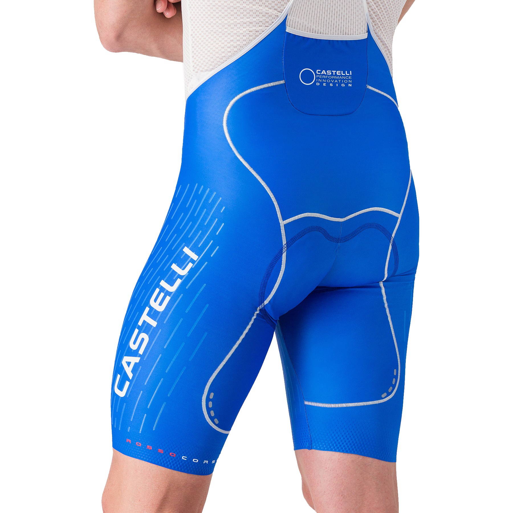 Castelli Free Aero Race S Kit Bibshorts Men - azzurro italia