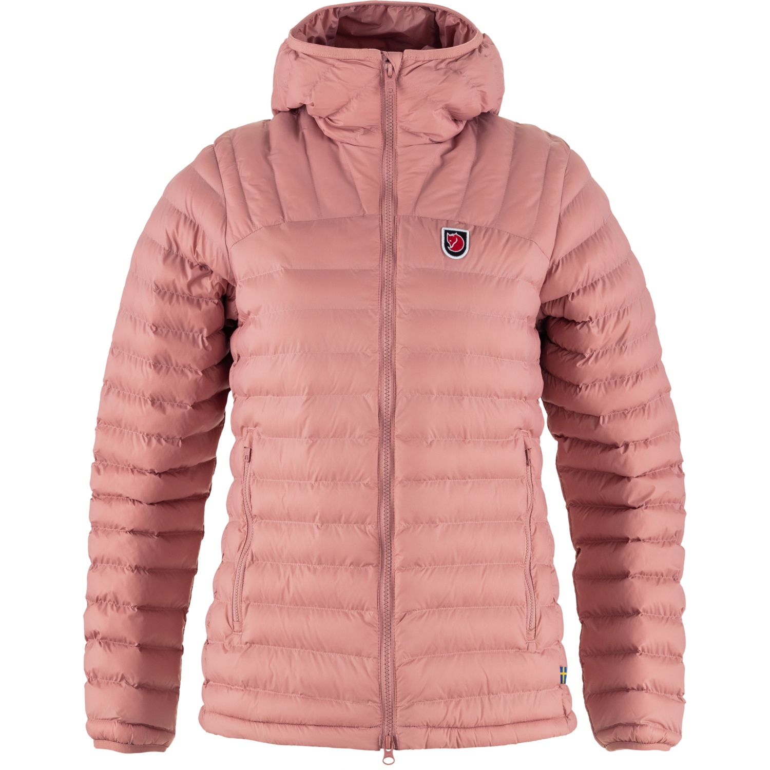 Женская куртка с капюшоном Fjällräven Expedition Lätt - пыльная роза