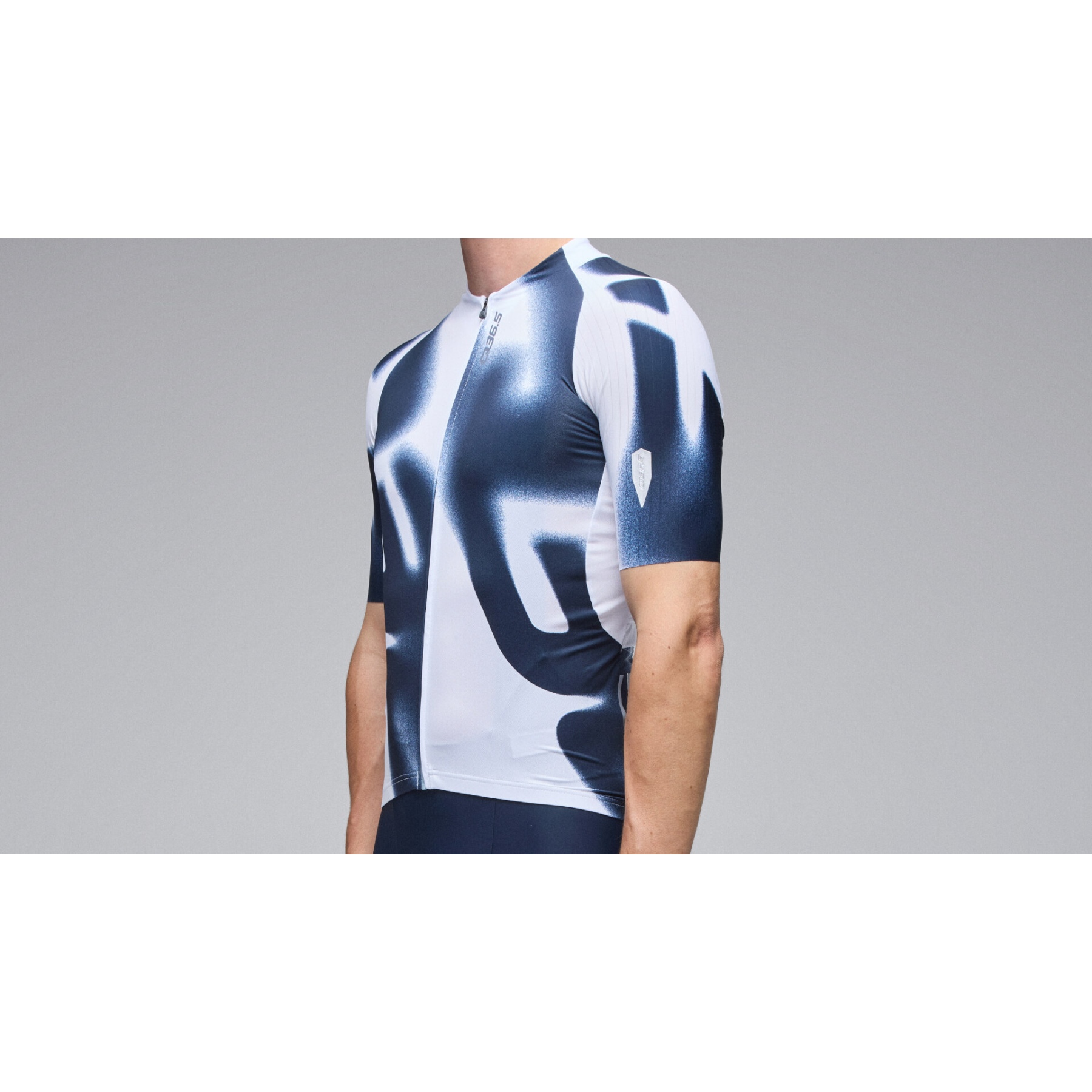  PRO FIT JERSY　xs Q36.5 Gregarius Pro Big Logo Short Sleeve Jersey Men - white | BIKE24