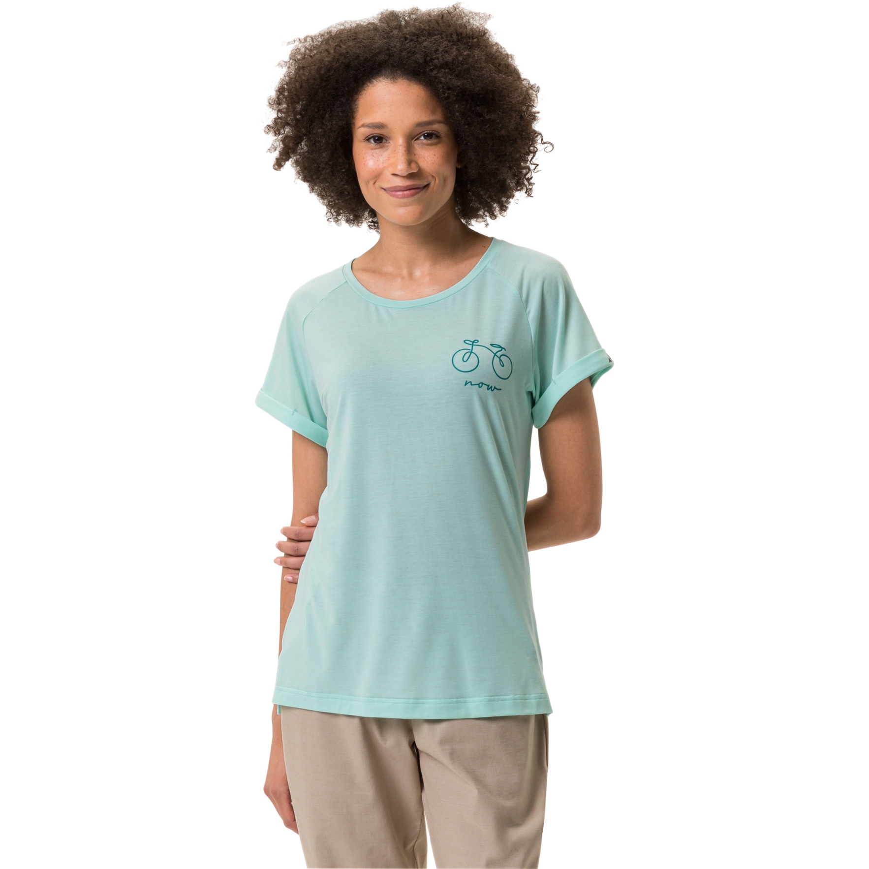 Imagen de Vaude Camiseta Mujer - Cyclist 2 - glacier