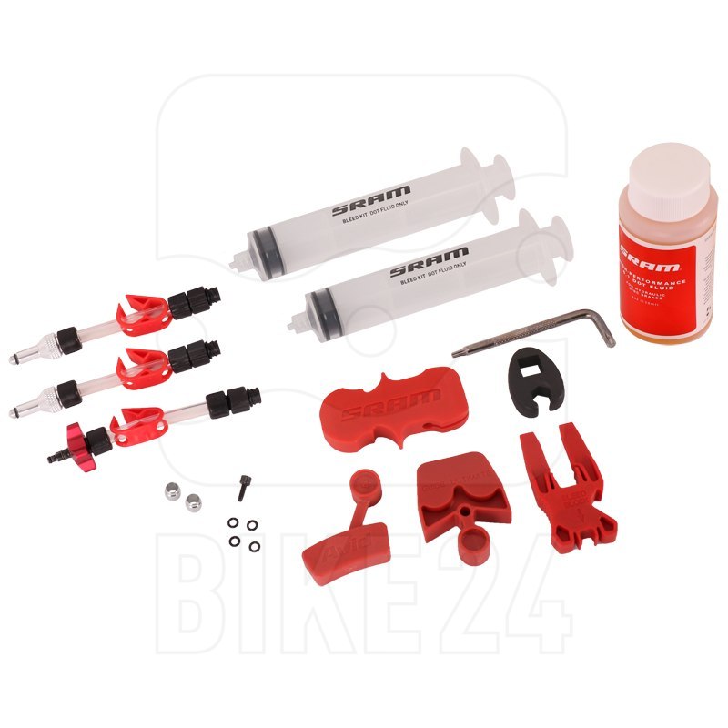 Productfoto van SRAM Brake Bleed Kit - with DOT 5.1 Brake Fluid