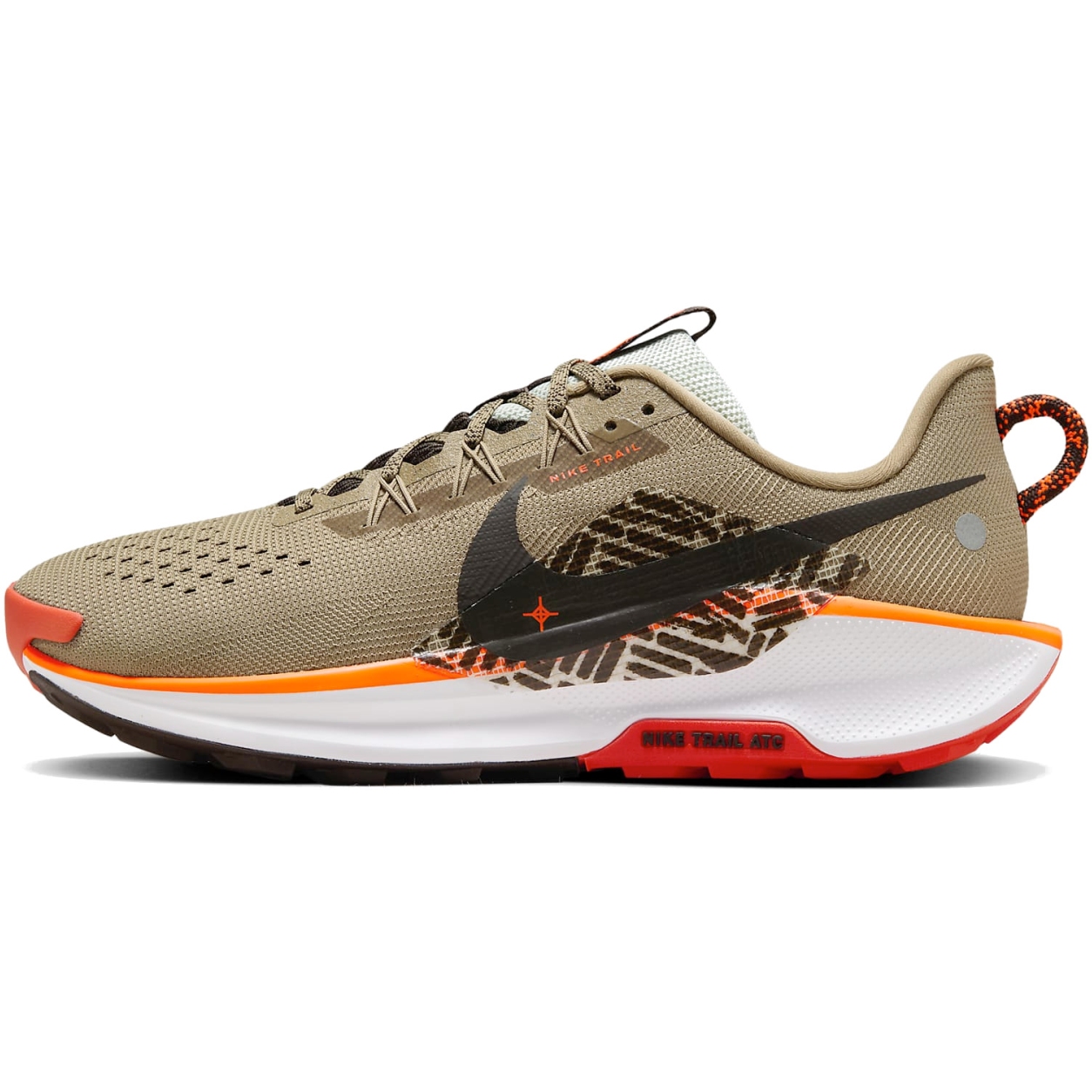Produktbild von Nike Pegasus Trail 5 Trailrunningschuhe Herren - khaki/hyper crimsonvintage coral/velvet brown DV3864-201