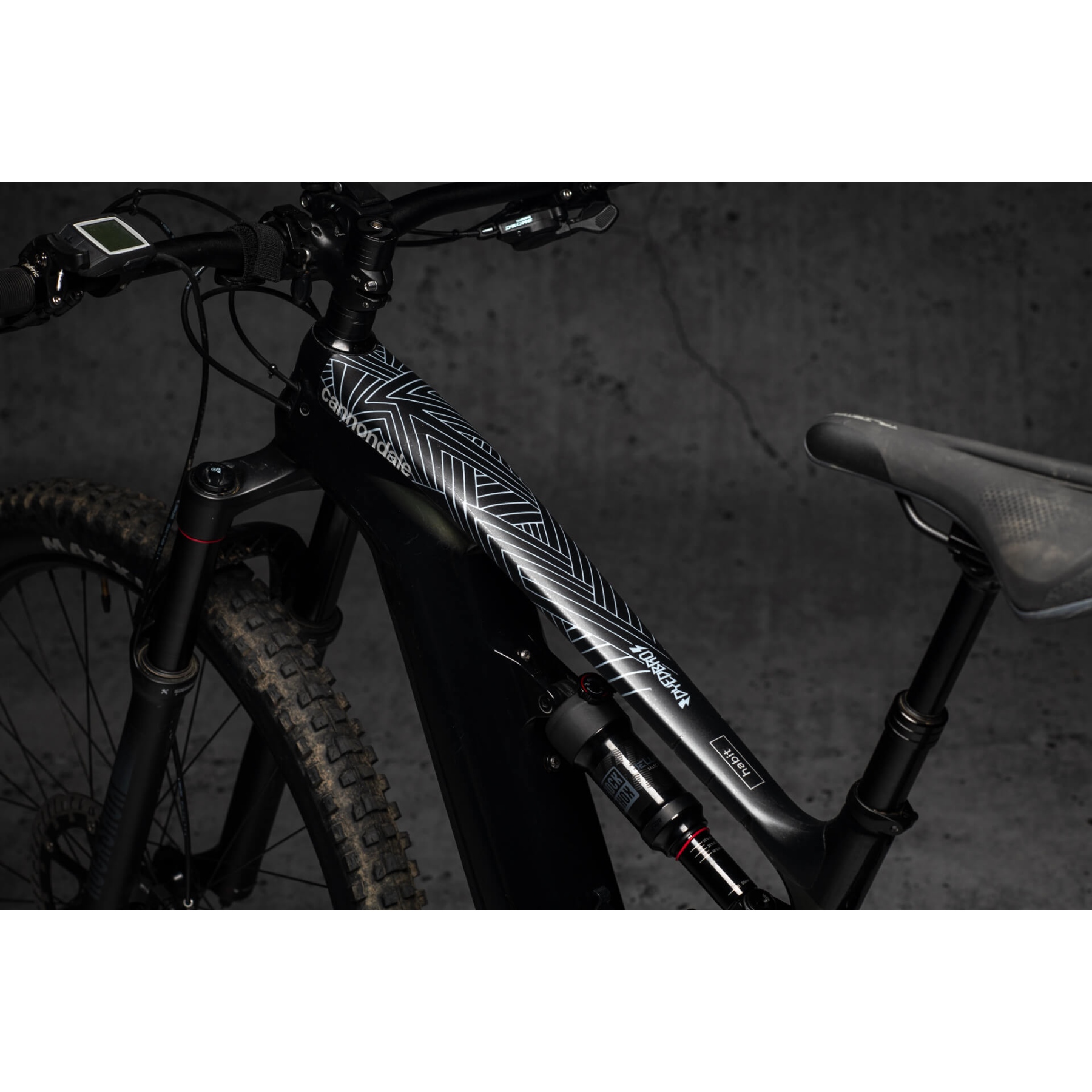 Picture of DYEDBRO Frame Protection Kit Stay Free E-BIKE - white matte