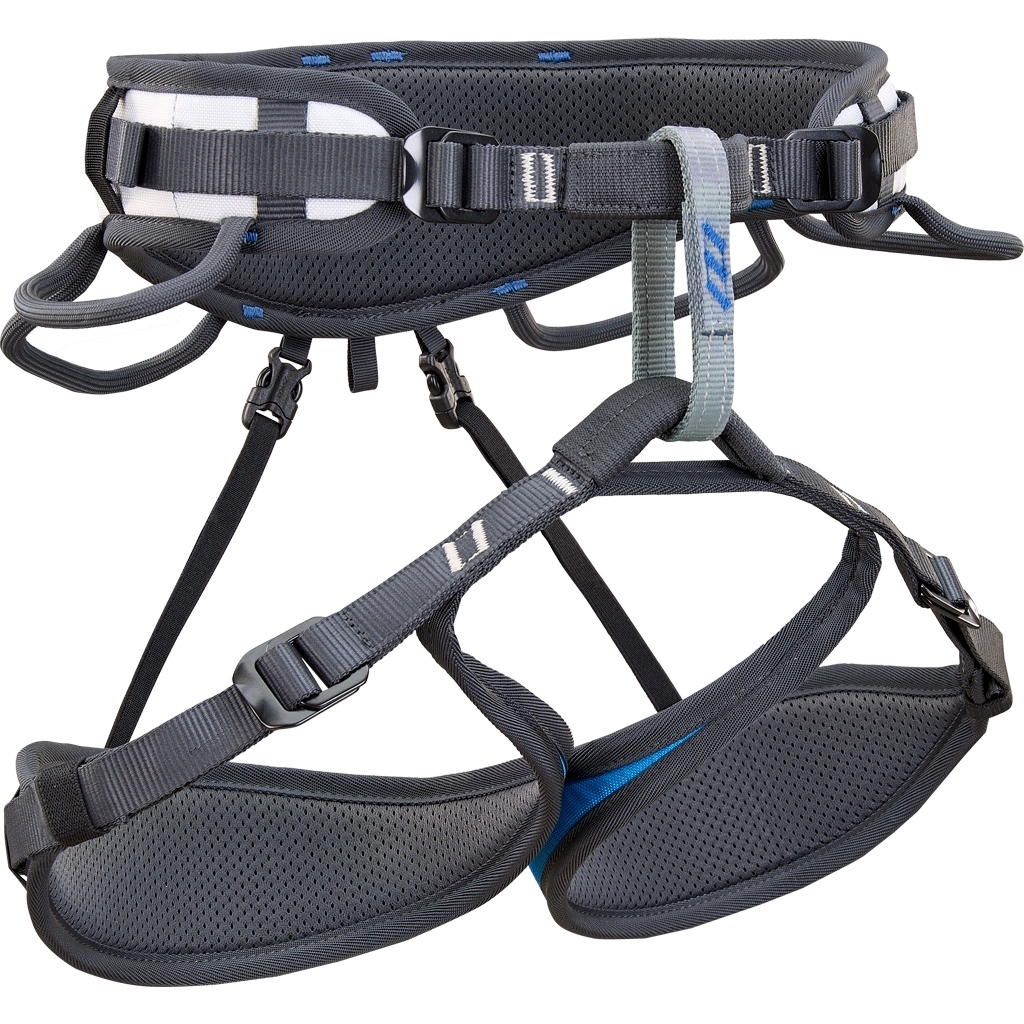 Picture of Climbing Technology Ascent Men&#039;s Harness - Anthracite / Electric blue